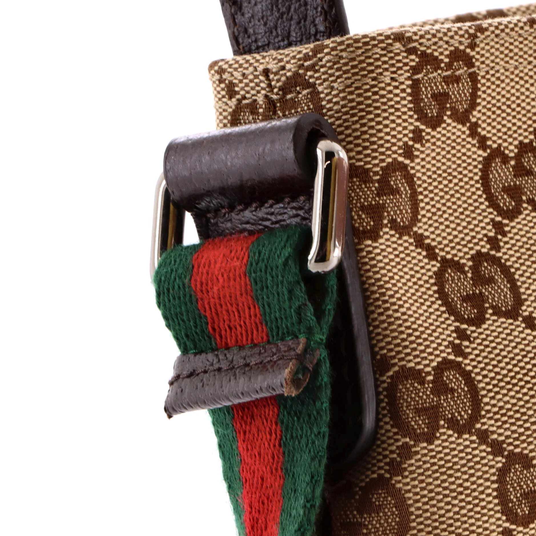 Web Strap Messenger Bag GG Canvas Small - Image 6