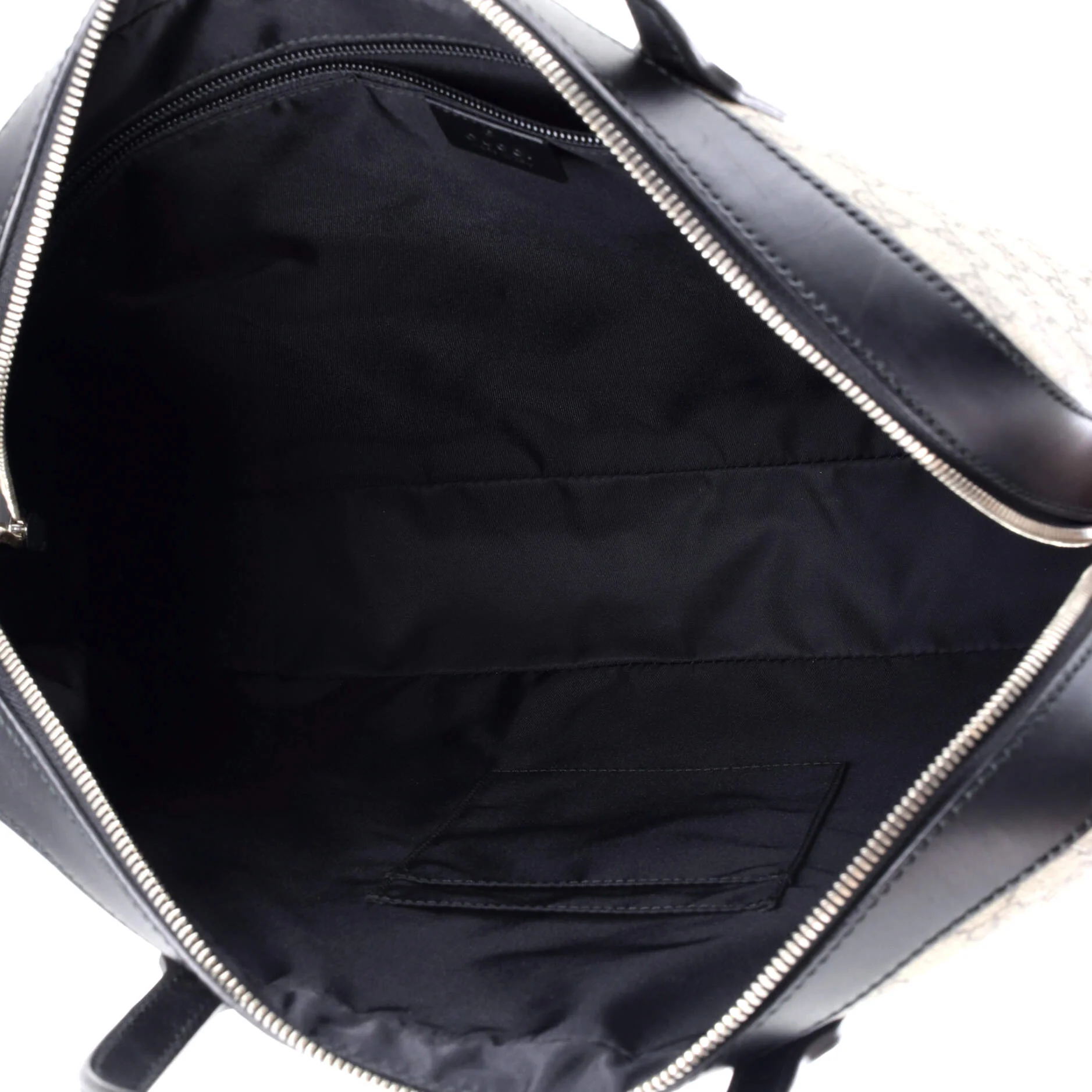 Web Zip Around Briefcase GG Coated Canvas Medium - Image 5