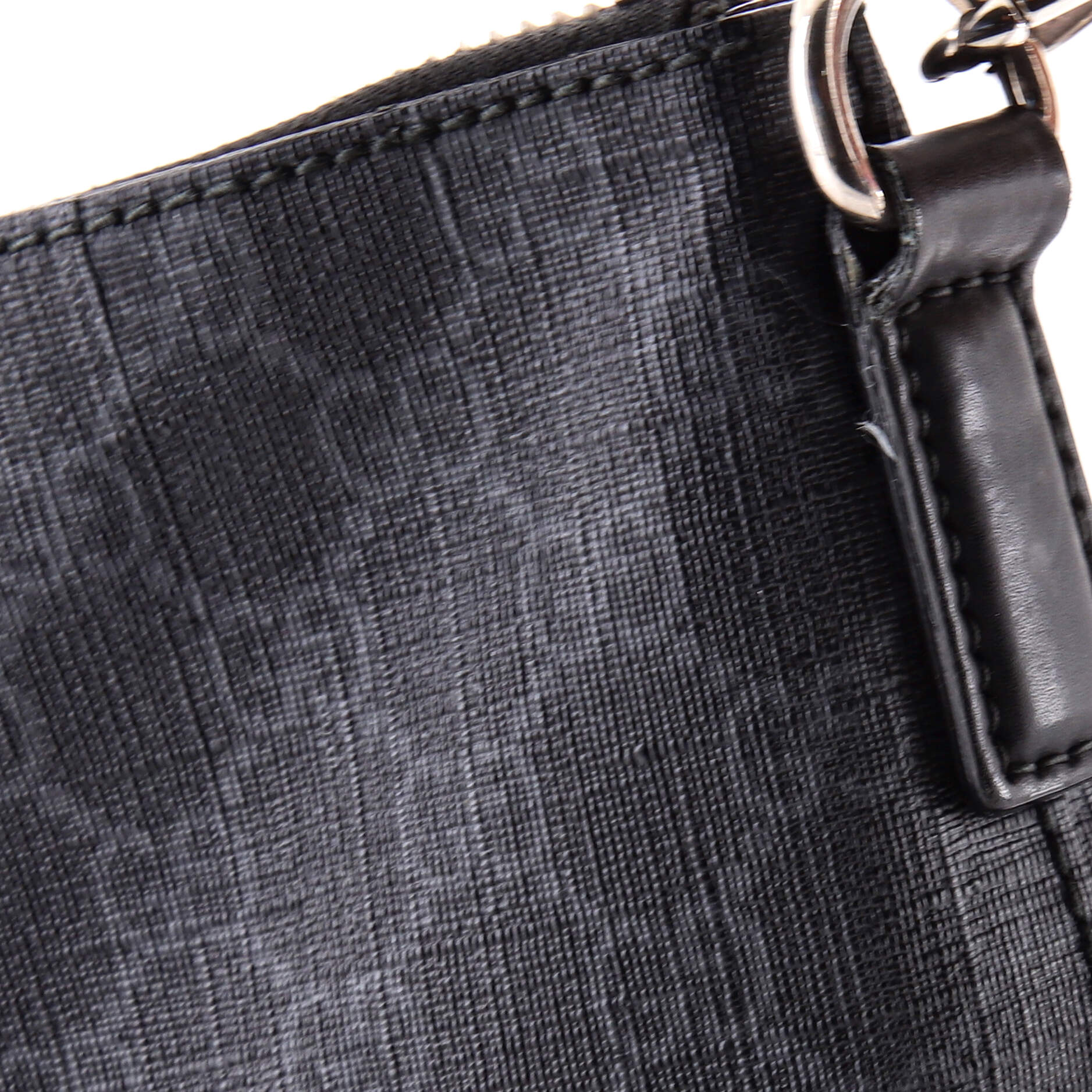 Web Zip Flat Messenger GG Coated Canvas Medium - Image 8