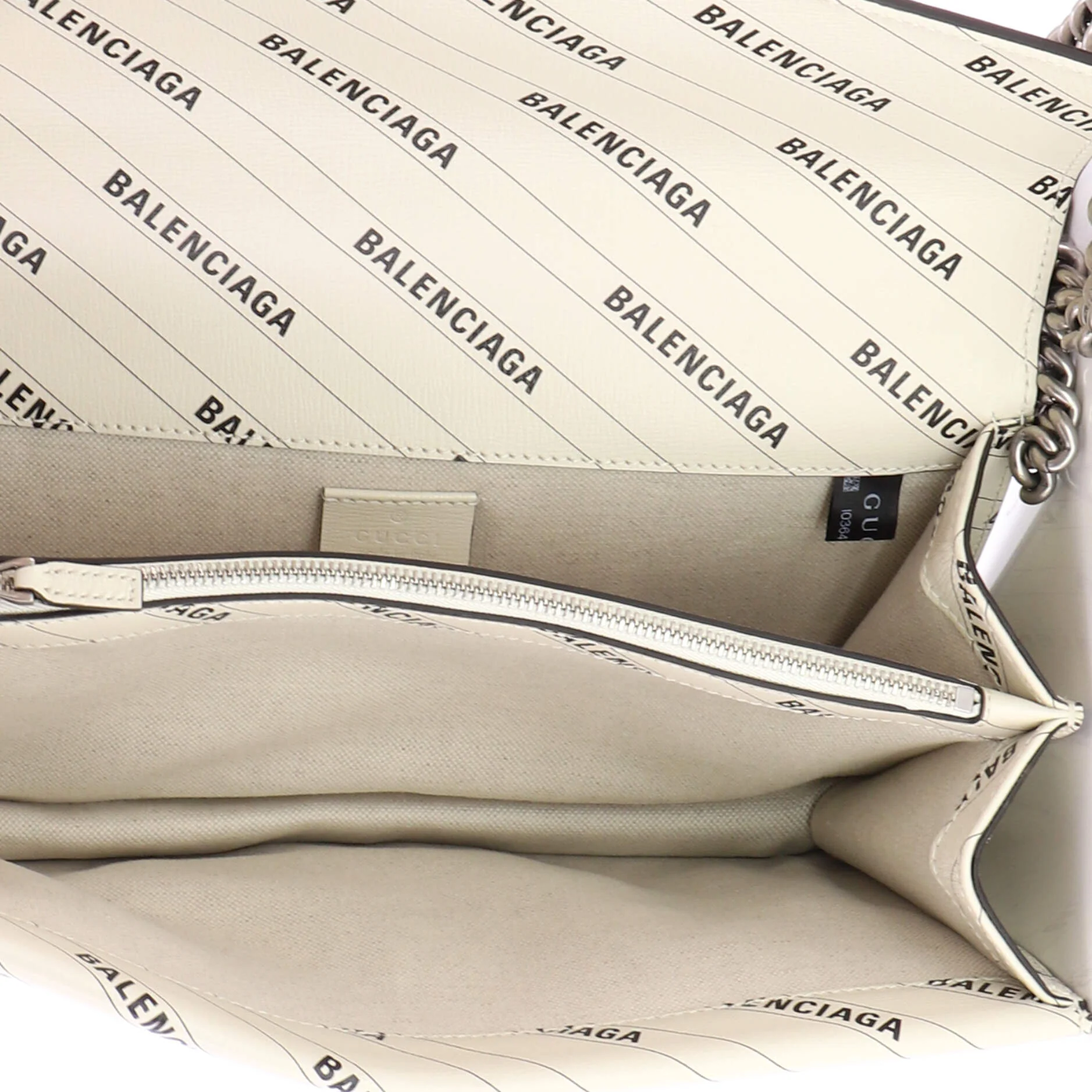 x Balenciaga The Hacker Project Dionysus Bag Logo Printed Leather Small - Image 5