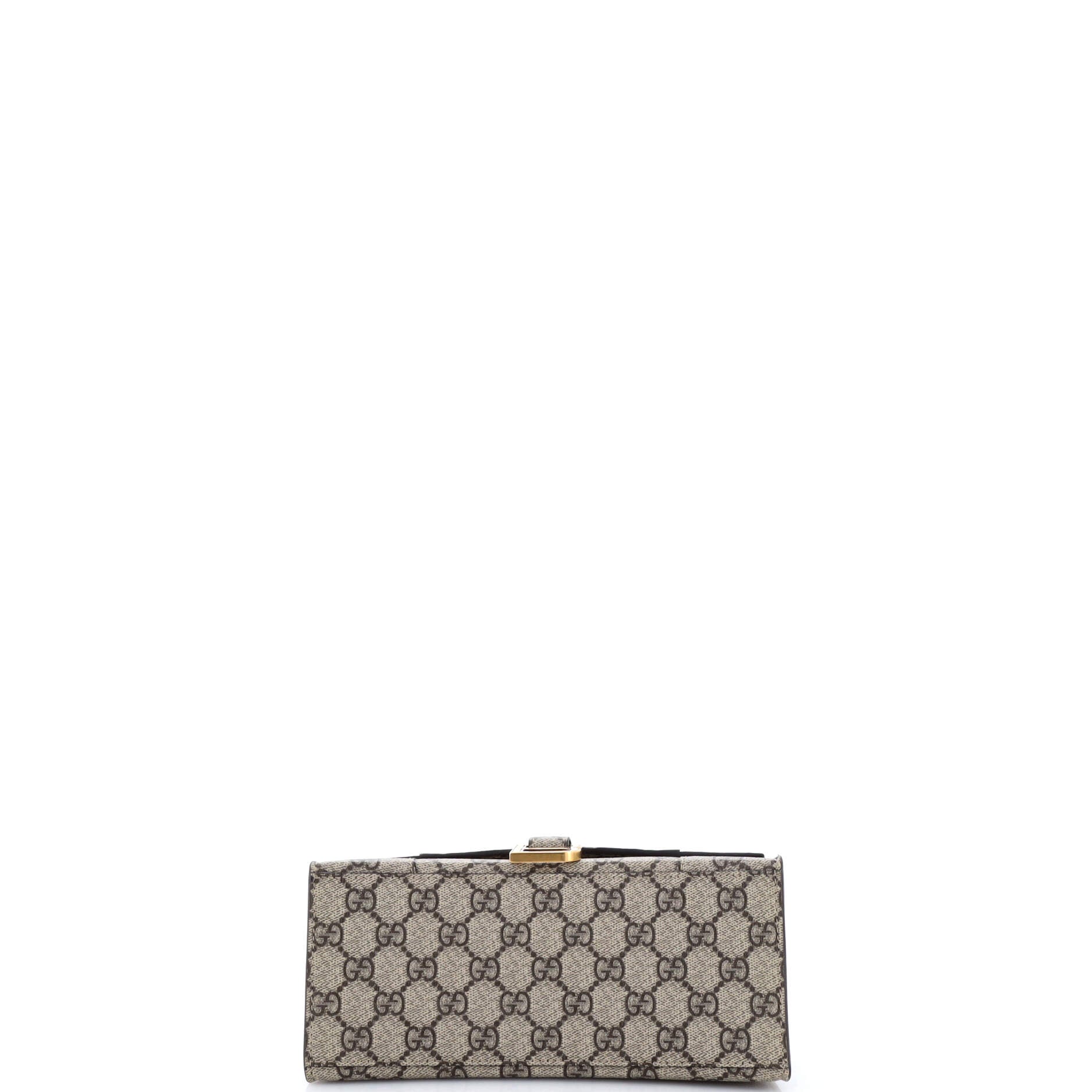 x Balenciaga The Hacker Project Hourglass Top Handle Bag GG Coated Canvas Small - Image 4