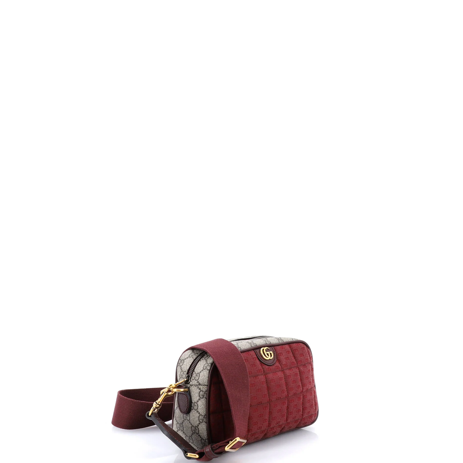 Zip Crossbody Bag GG Coated Canvas and Quilted Mini GG Canvas Small - Image 2