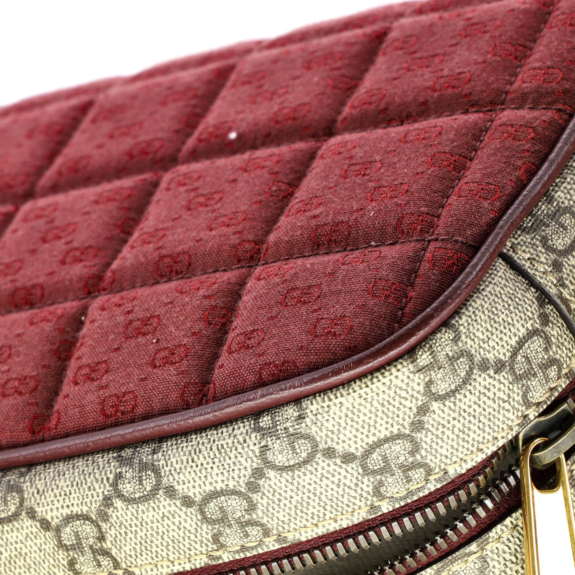 Zip Crossbody Bag GG Coated Canvas and Quilted Mini GG Canvas Small - Image 6