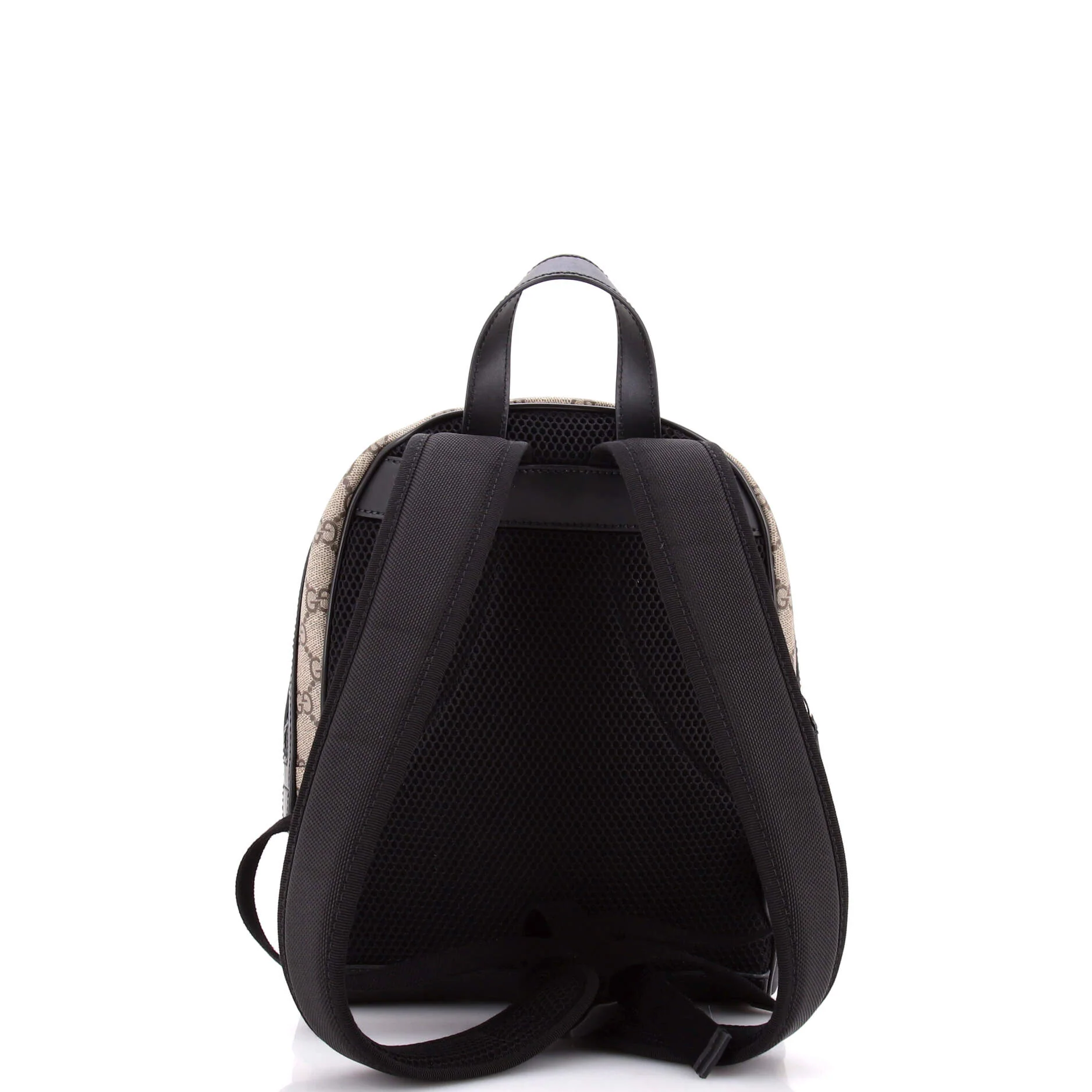 Zip Pocket Backpack GG Coated Canvas Small - Image 3