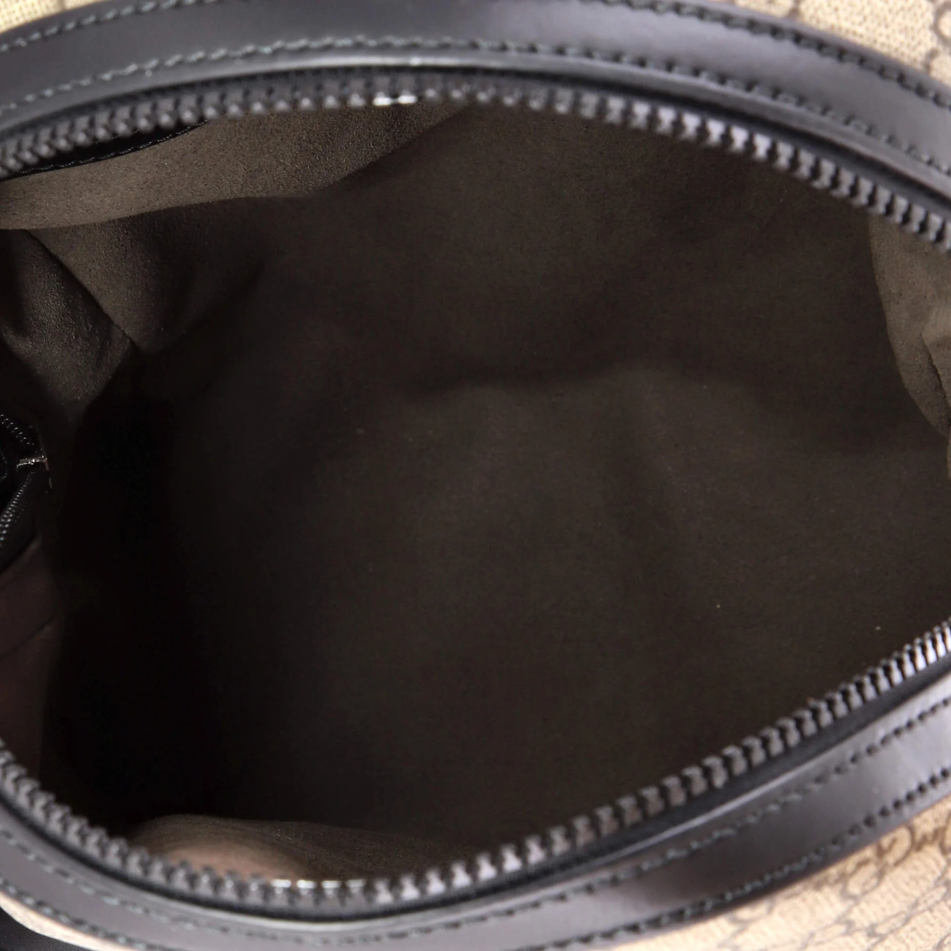 Zip Pocket Backpack GG Coated Canvas Small - Image 5