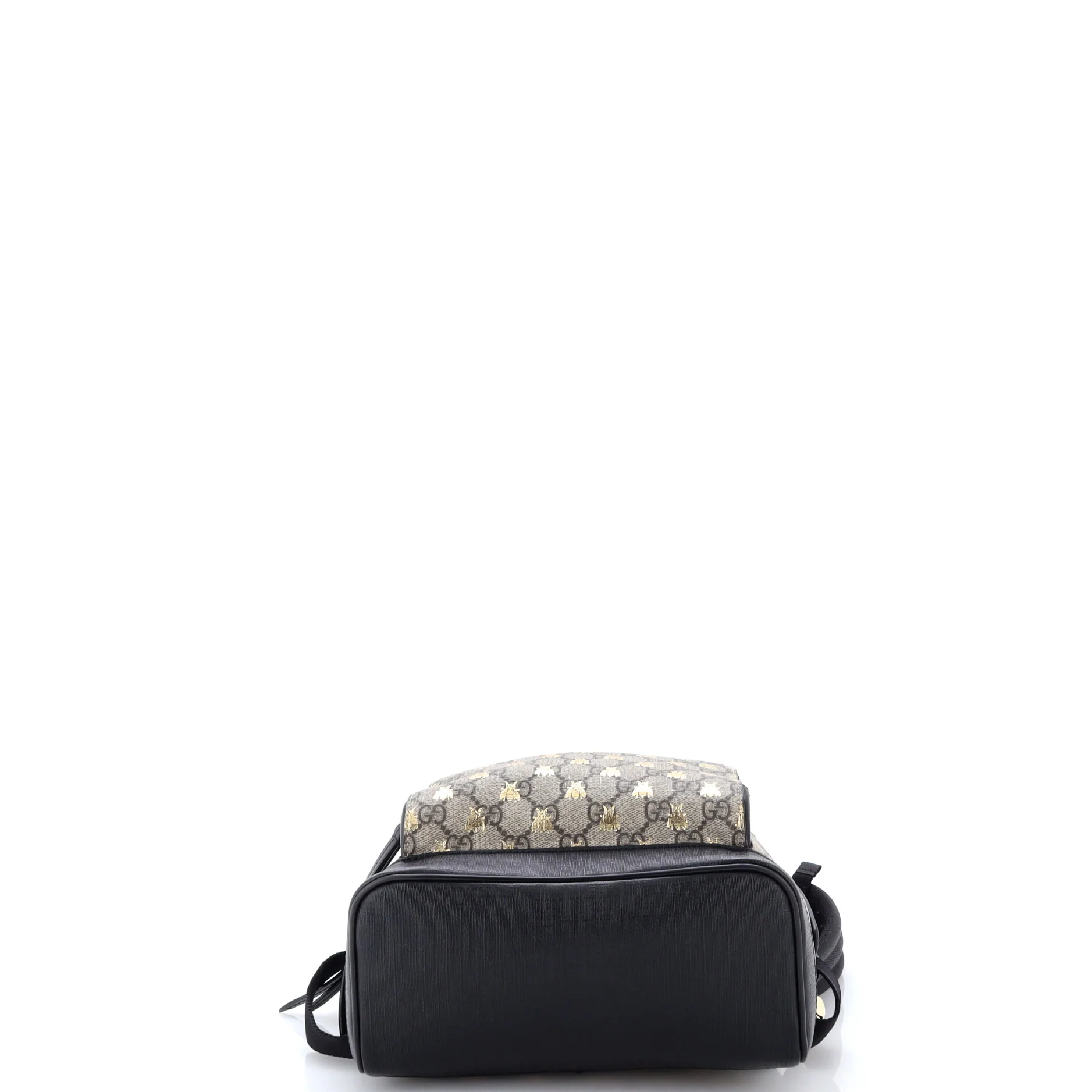 Zip Pocket Backpack Printed GG Coated Canvas Small - Image 4