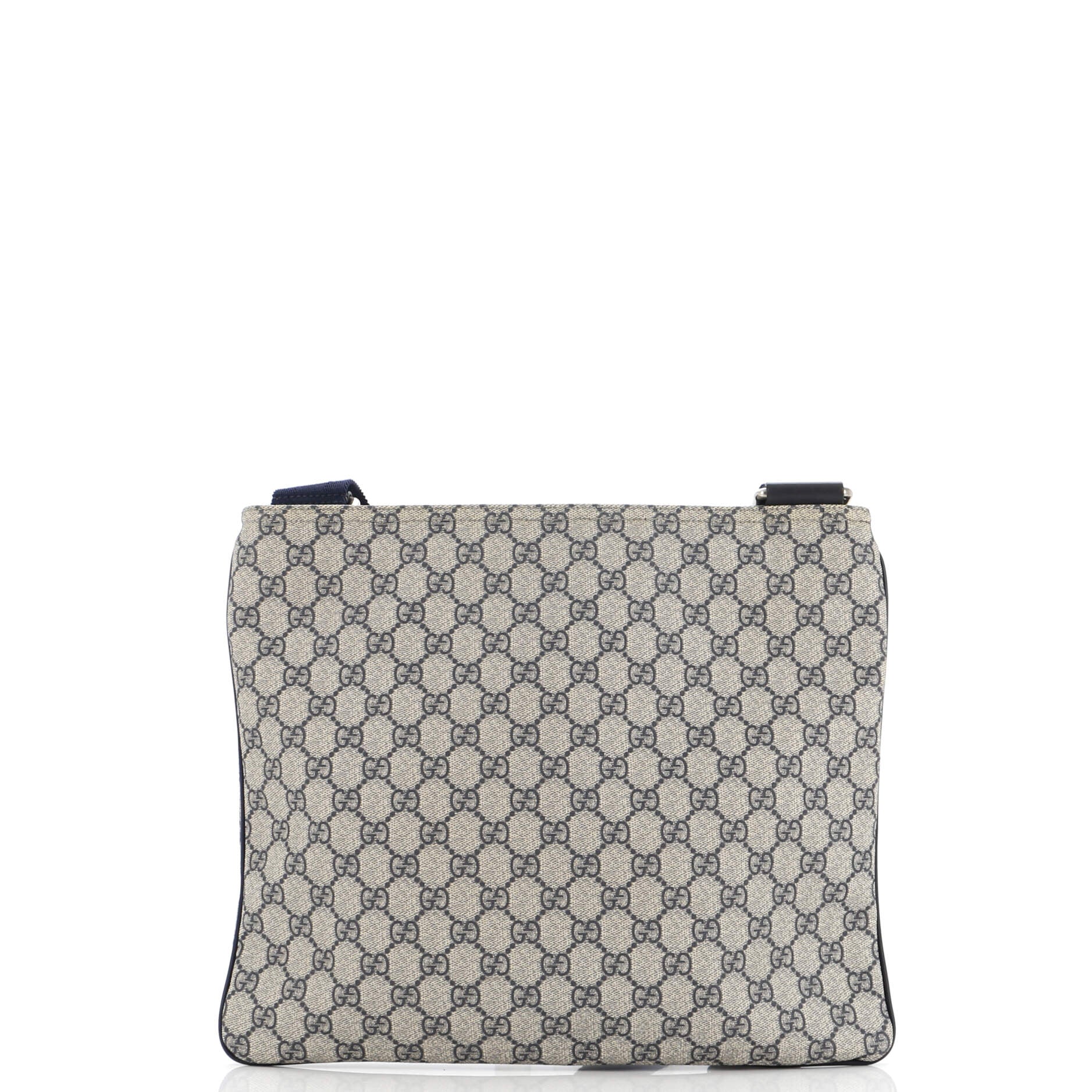 Zip Top Messenger Bag GG Coated Canvas Large - Image 3