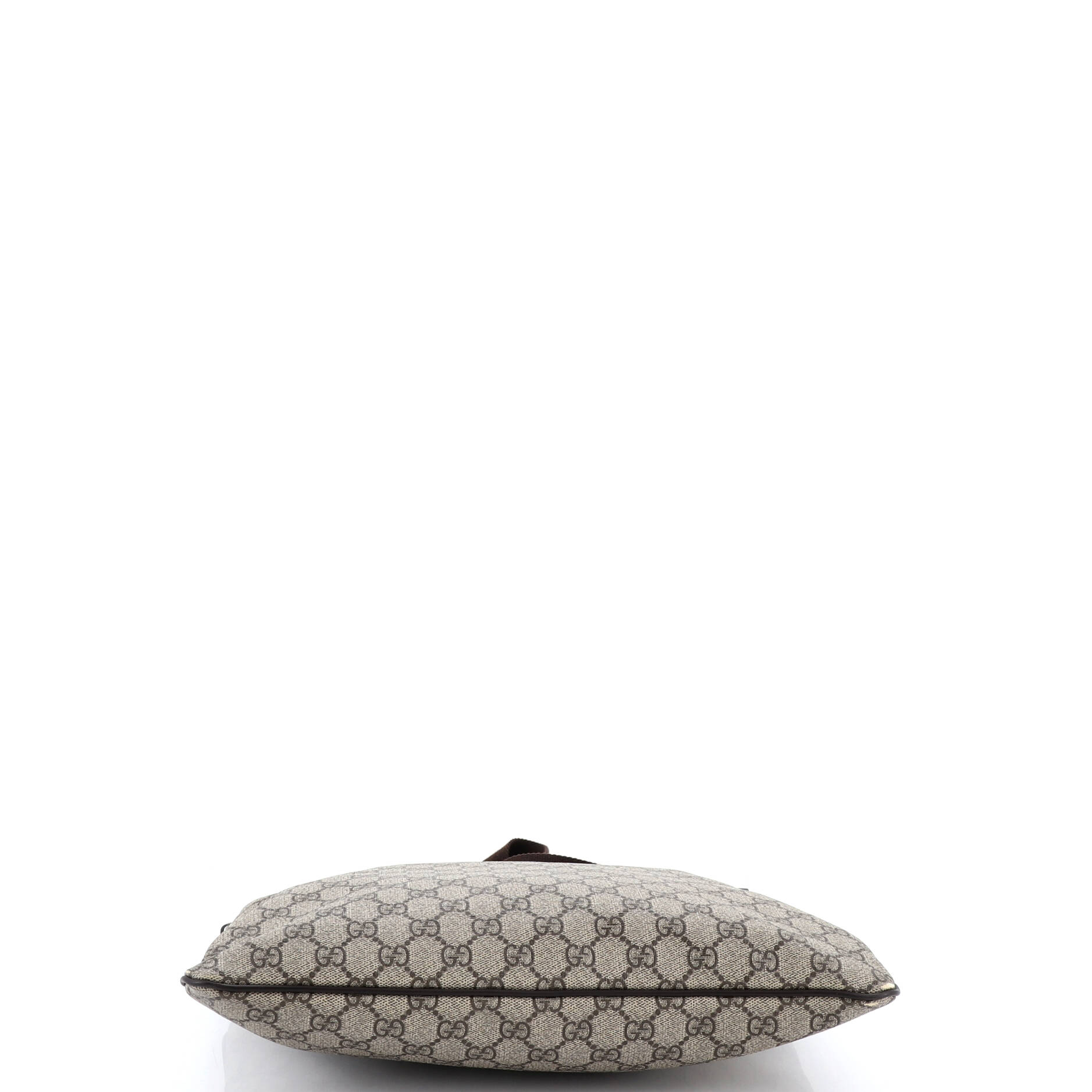Zip Top Messenger Bag GG Coated Canvas Large - Image 4