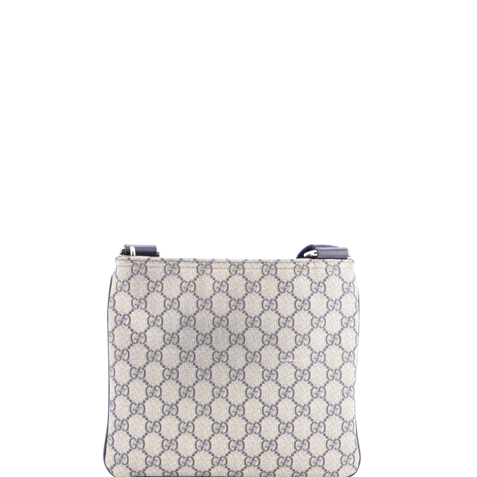 Zip Top Messenger Bag GG Coated Canvas Small - Image 3