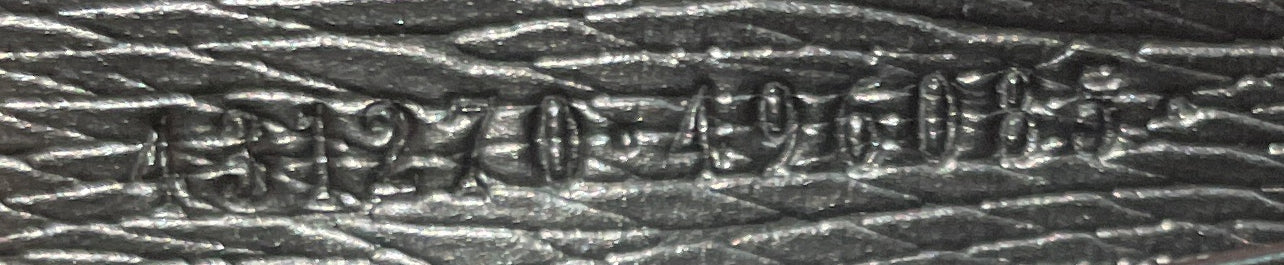 Zipped Pouch Printed Leather Large - Image 6