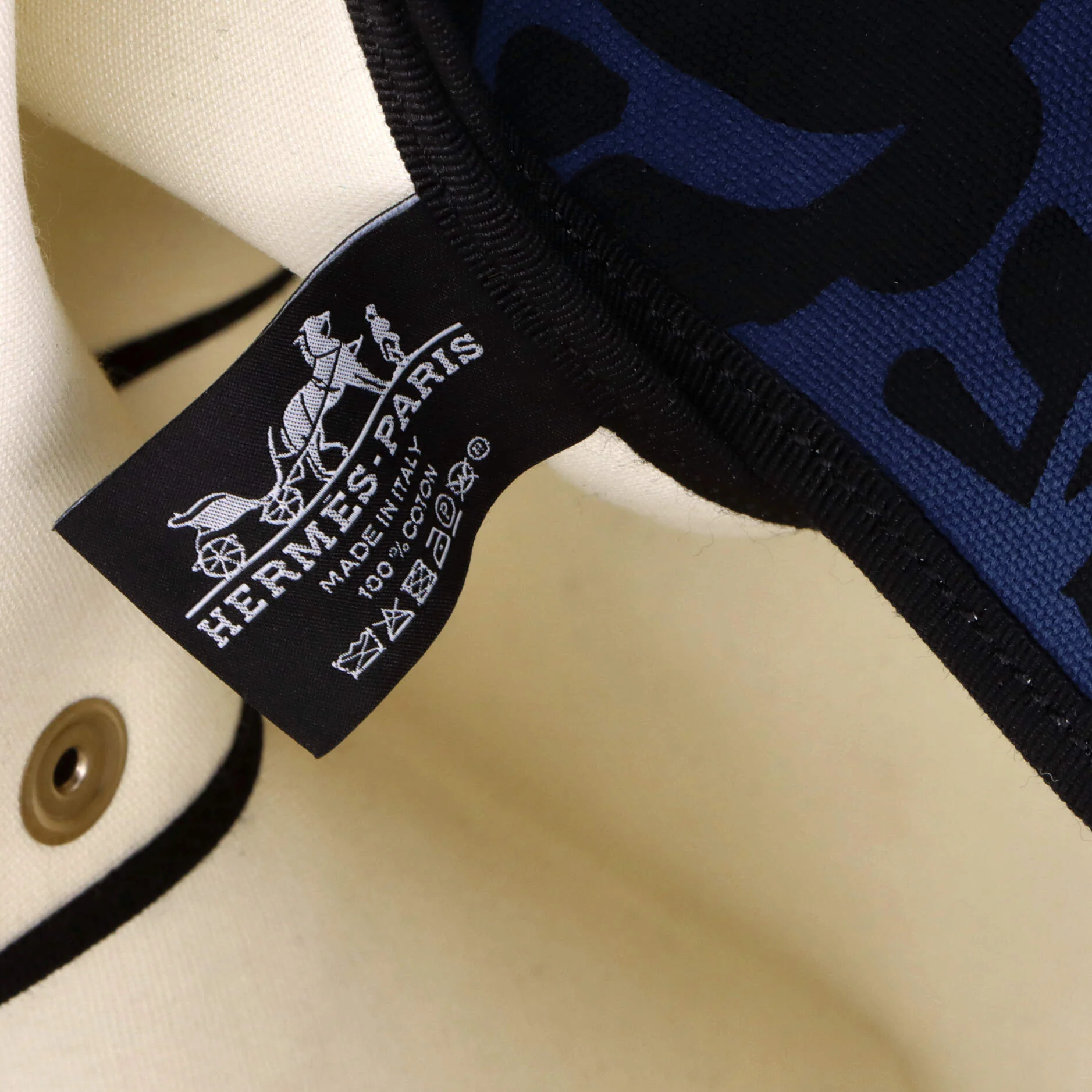 Beach Tote Printed Toile Large - Image 7