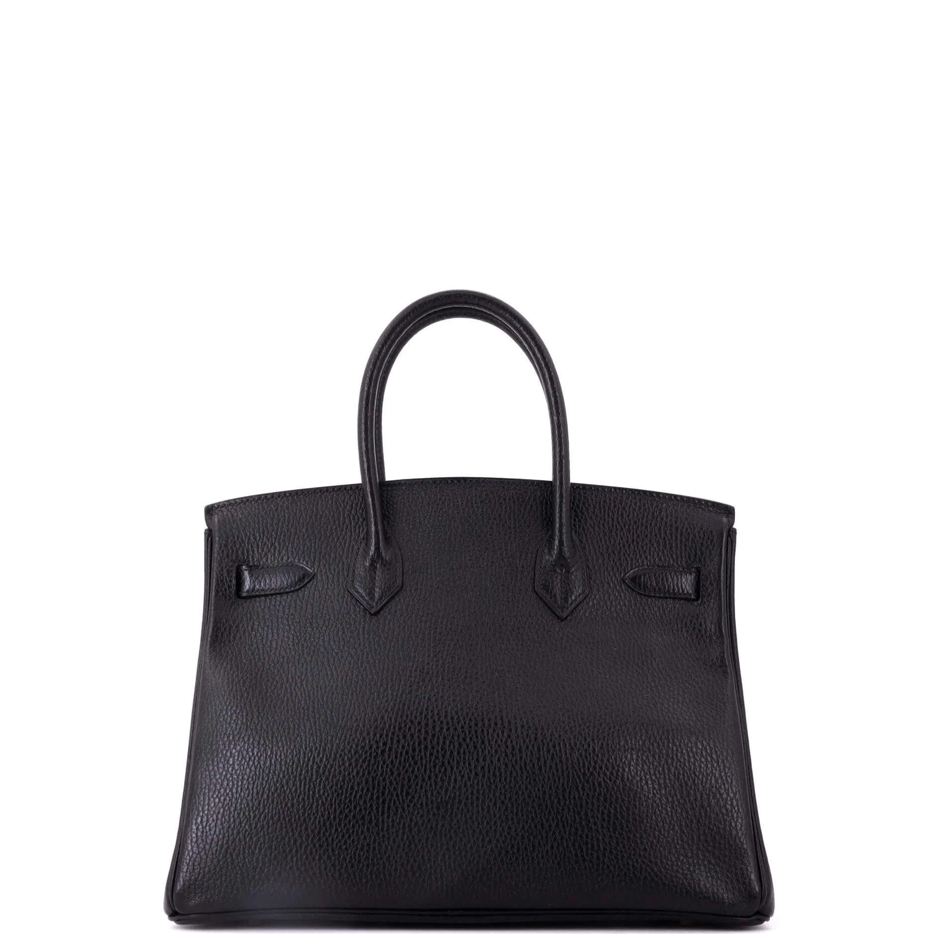 Birkin Handbag Noir Ardennes with Gold Hardware 30 - Image 3