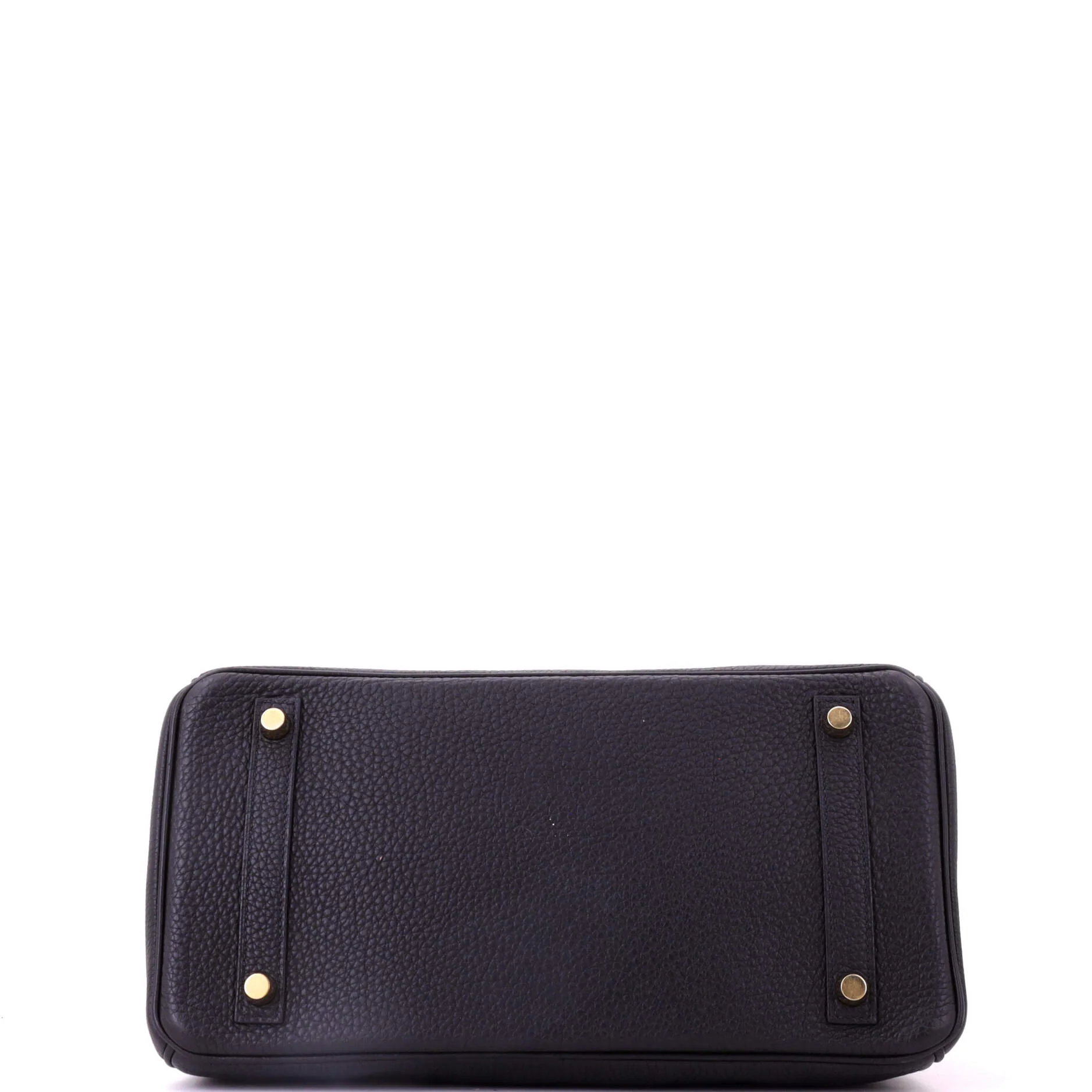 Birkin Handbag Noir Togo with Gold Hardware 30 - Image 5