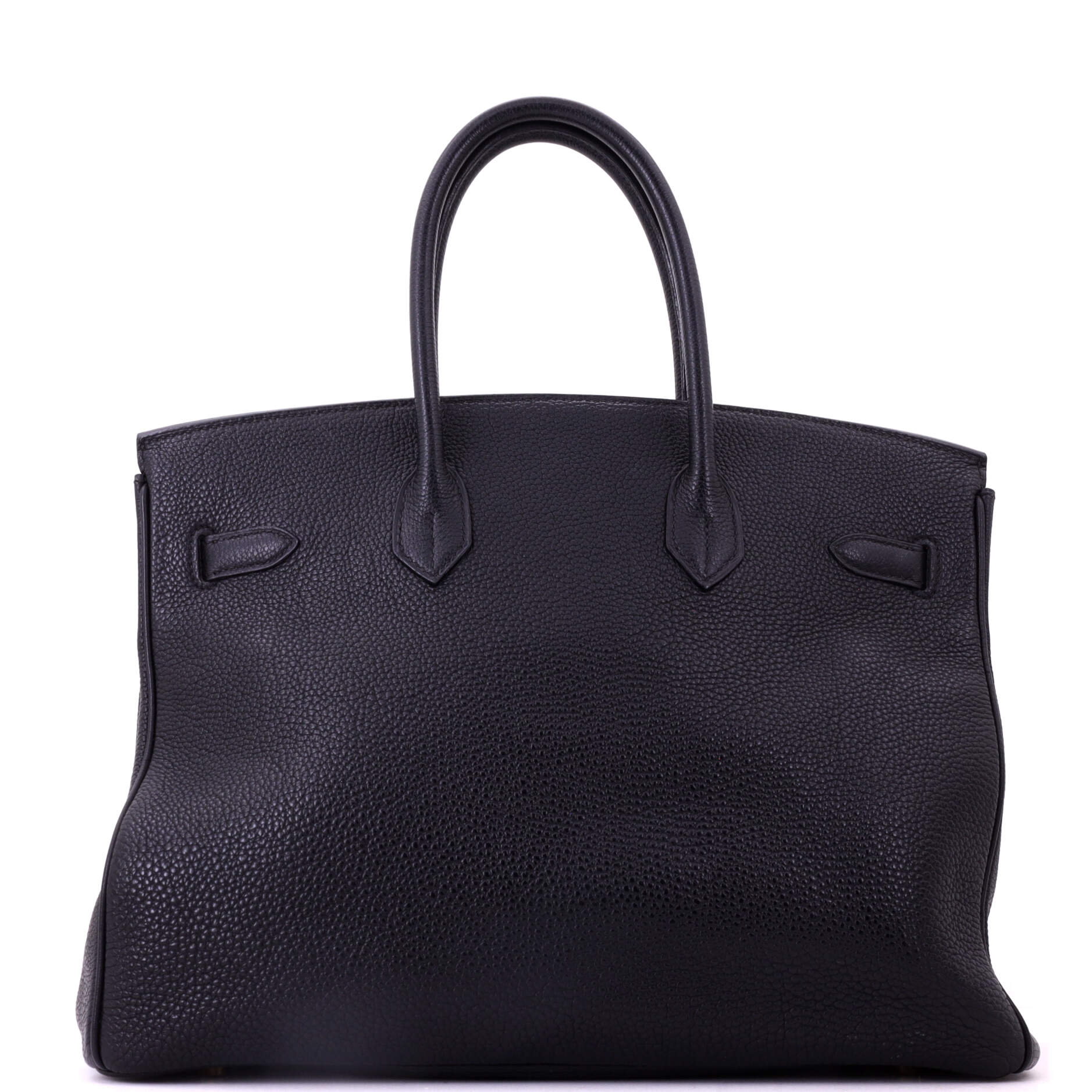Birkin Handbag Noir Togo with Gold Hardware 35 - Image 4