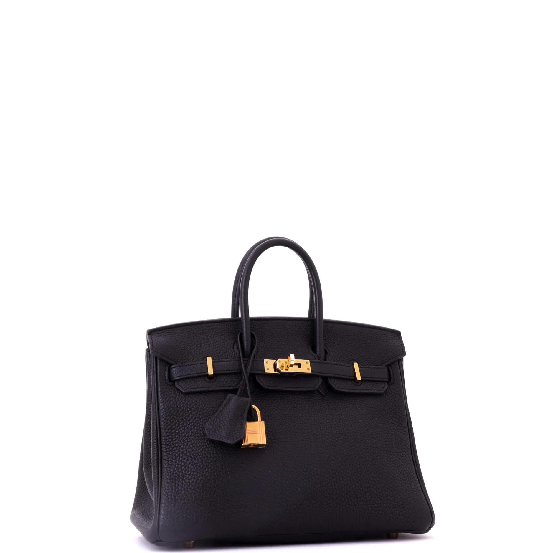 Birkin Handbag Noir Togo with Rose Gold Hardware 25 - Image 3
