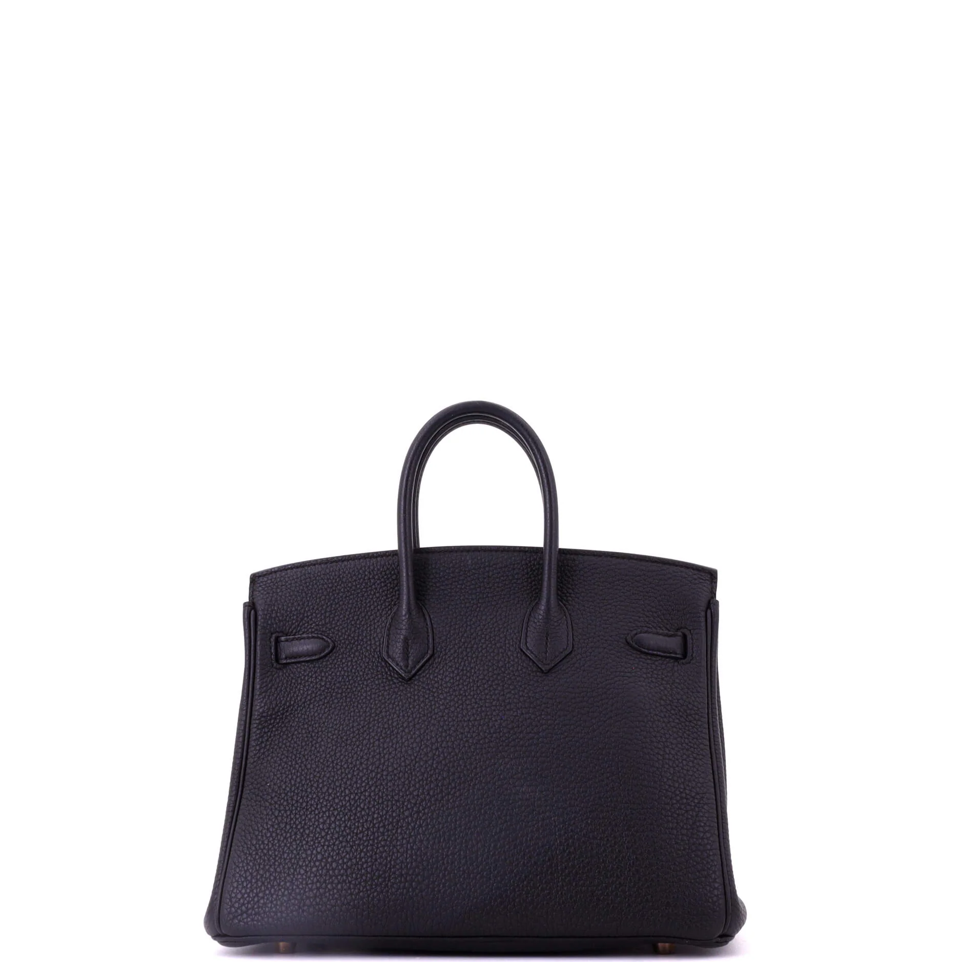 Birkin Handbag Noir Togo with Rose Gold Hardware 25 - Image 4