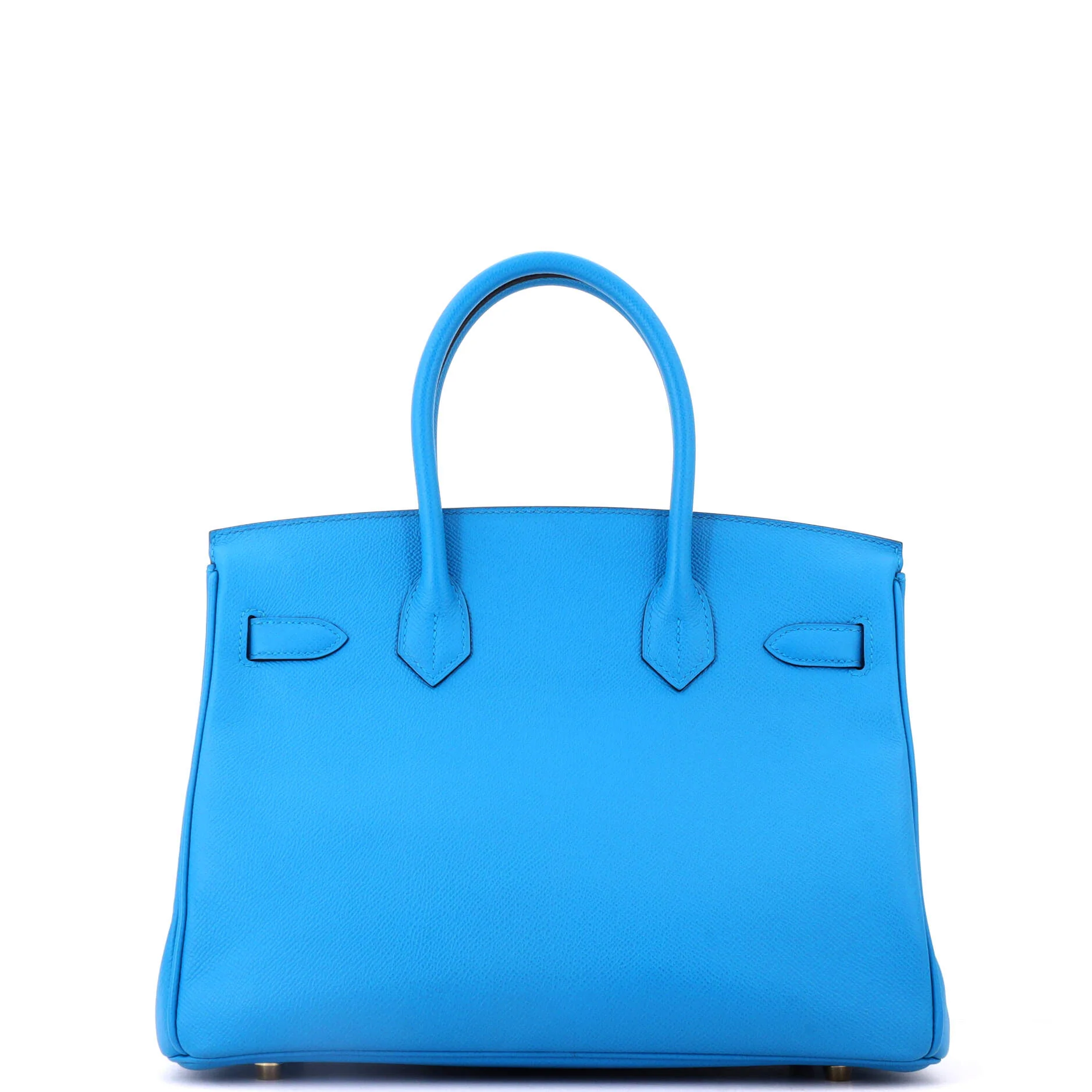 Birkin Handbag Bleu Zanzibar Epsom with Gold Hardware 30 - Image 3