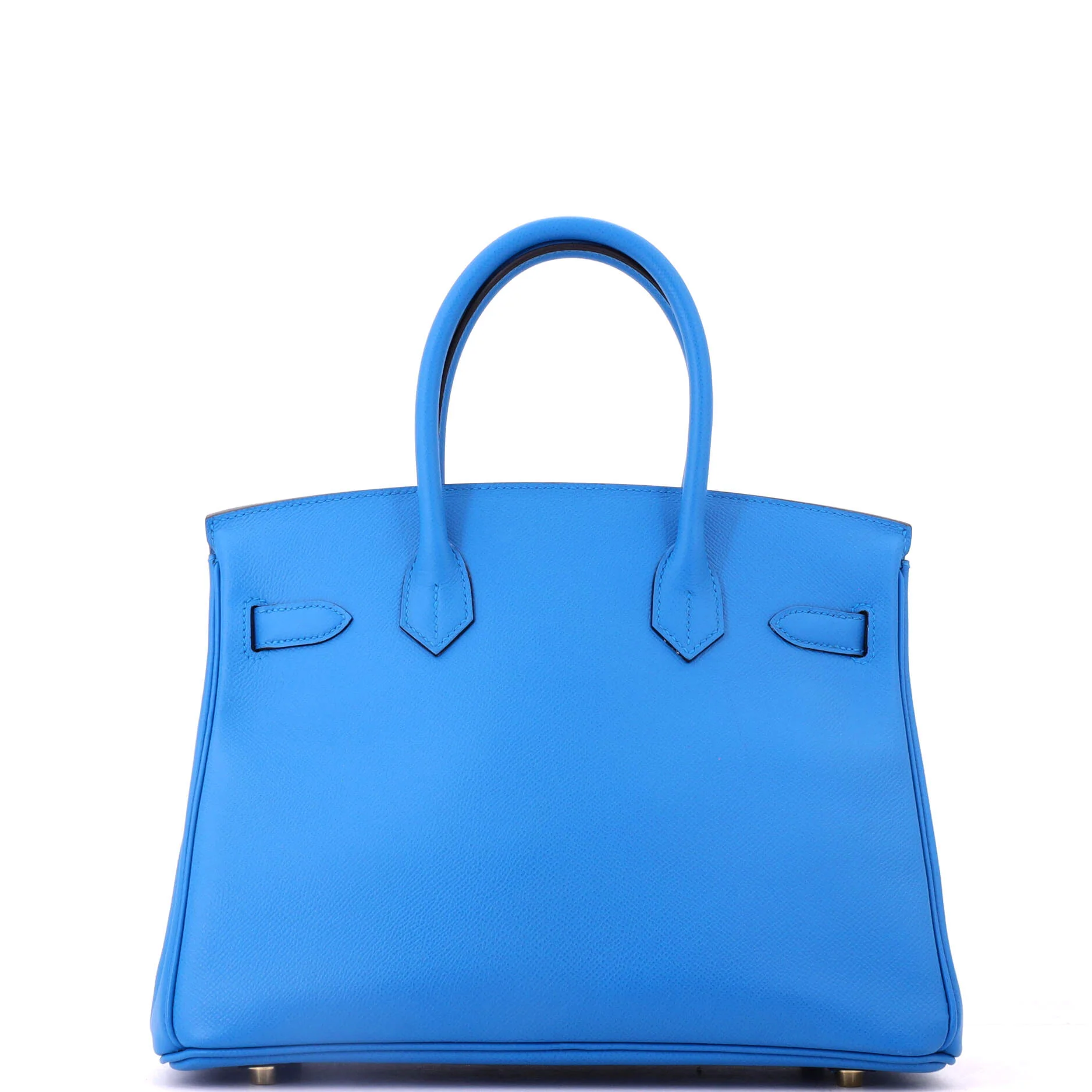 Birkin Handbag Bleu Zanzibar Epsom with Gold Hardware 30 - Image 3