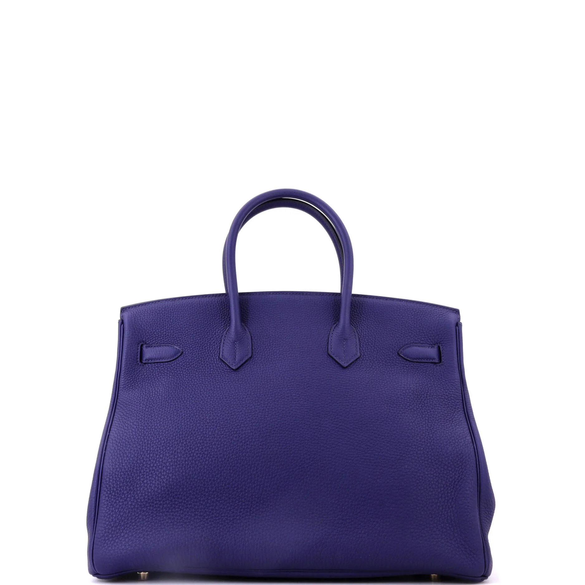 Birkin Handbag Bleu Encre Togo with Gold Hardware 35 - Image 3