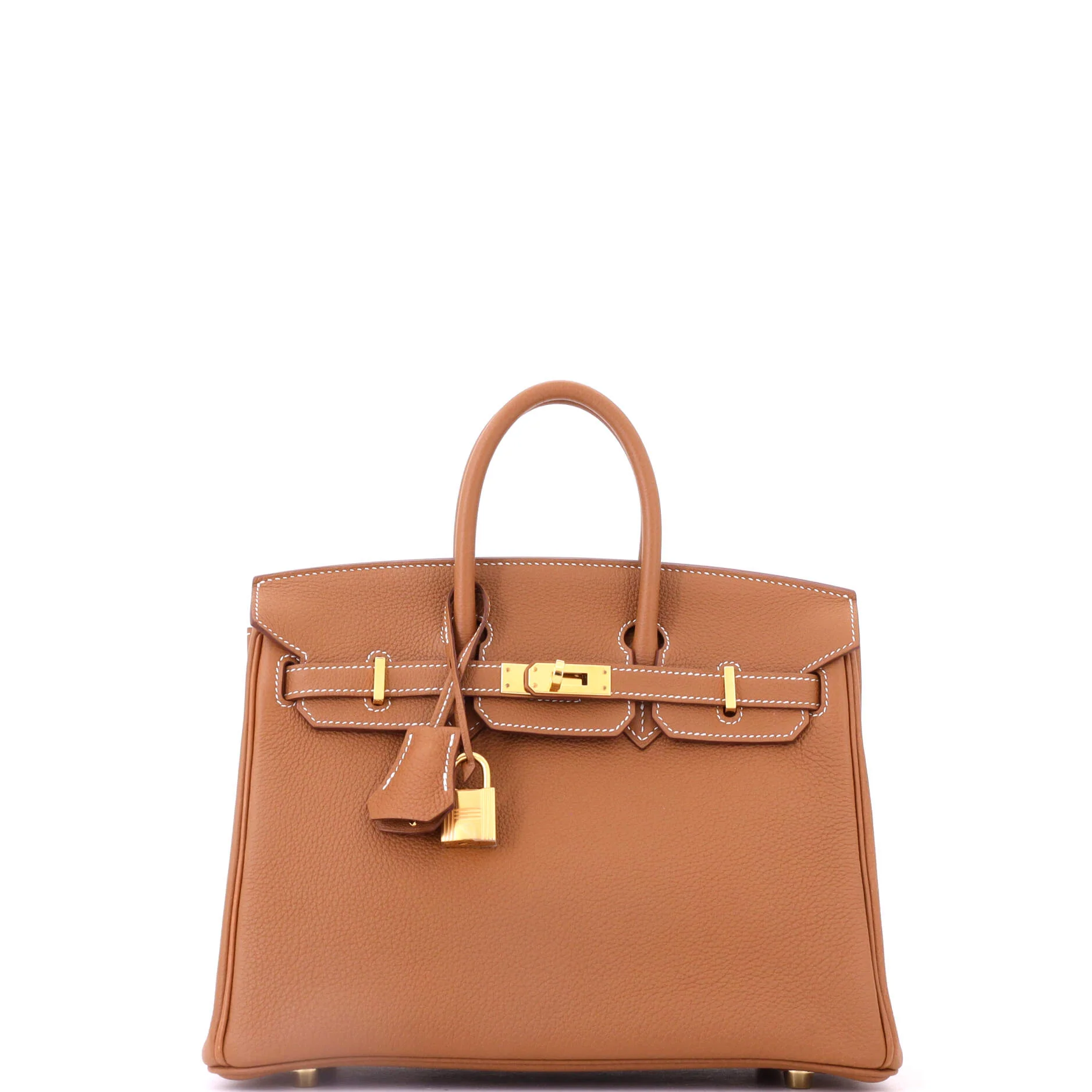 Birkin Handbag Gold Togo with Gold Hardware 25