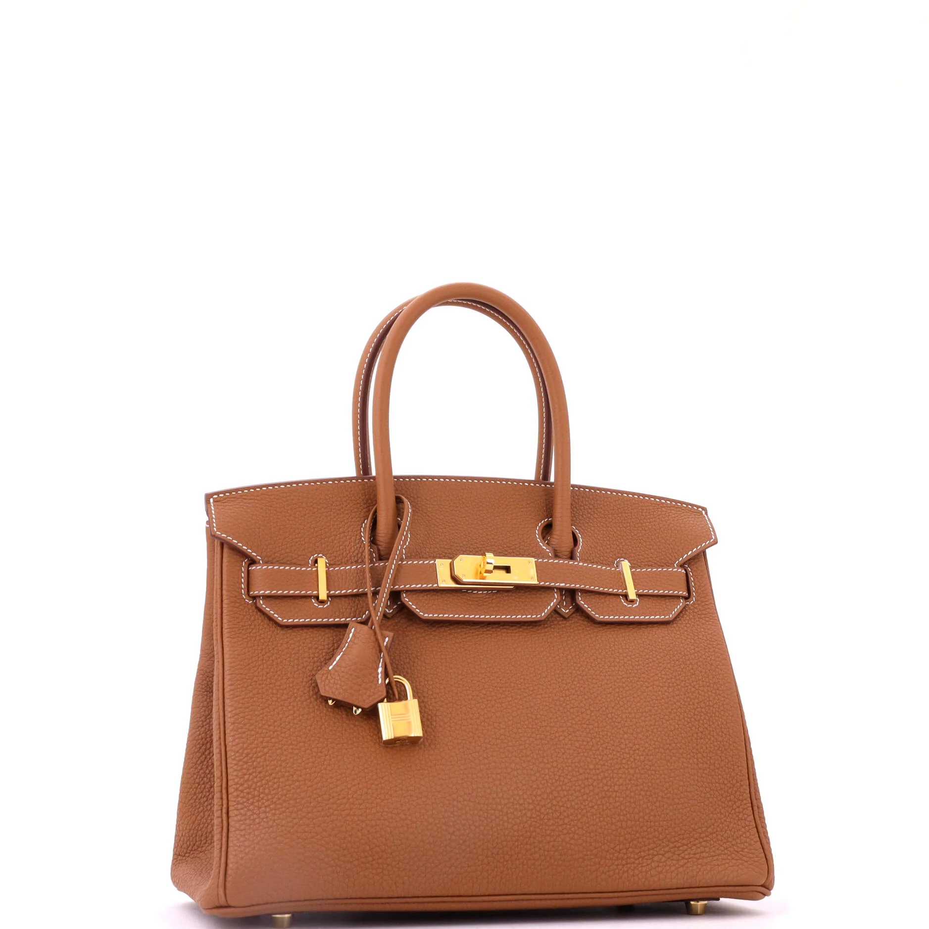 Birkin Handbag Gold Togo with Gold Hardware 30 - Image 3