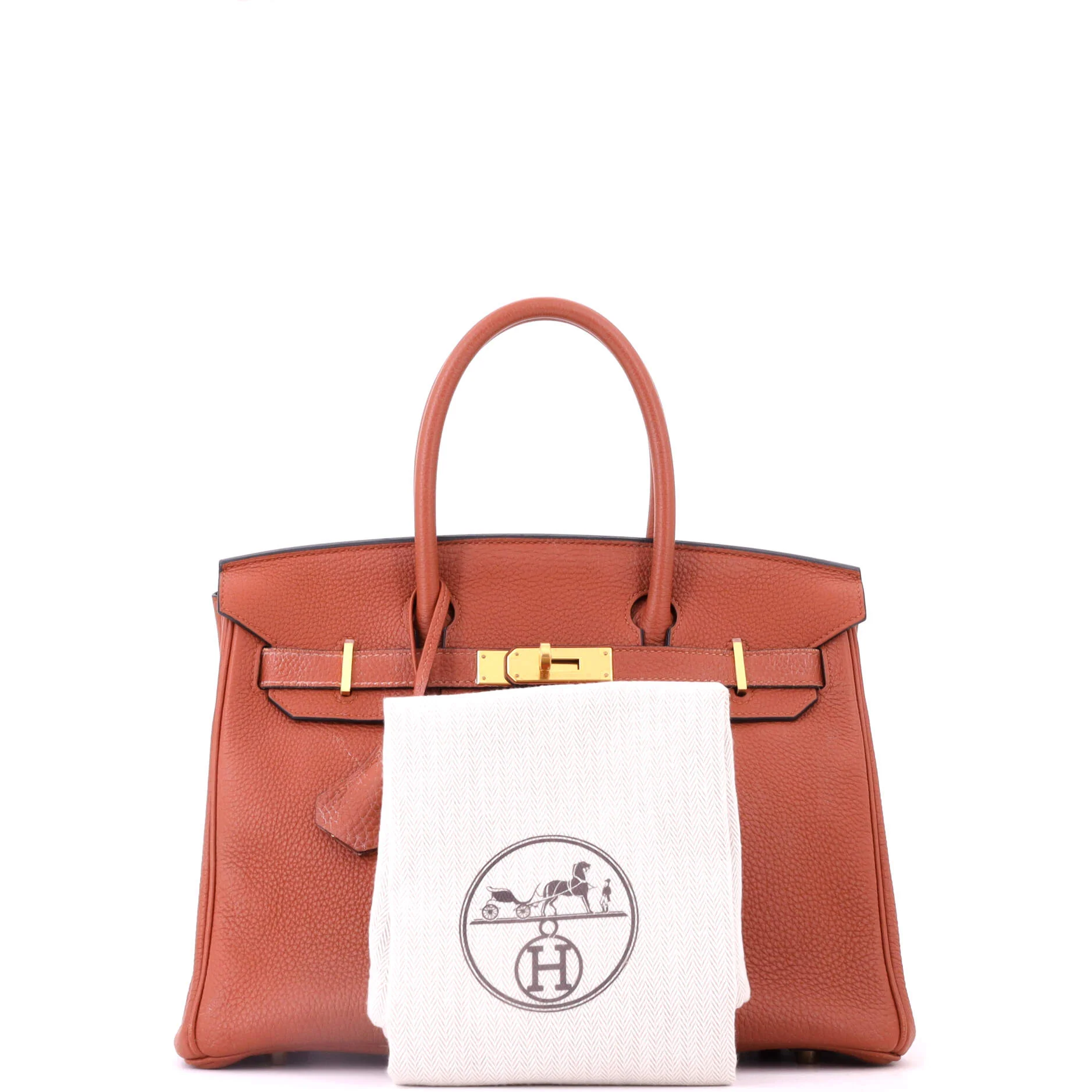 Birkin Handbag Cuivre Togo with Gold Hardware 30 - Image 2