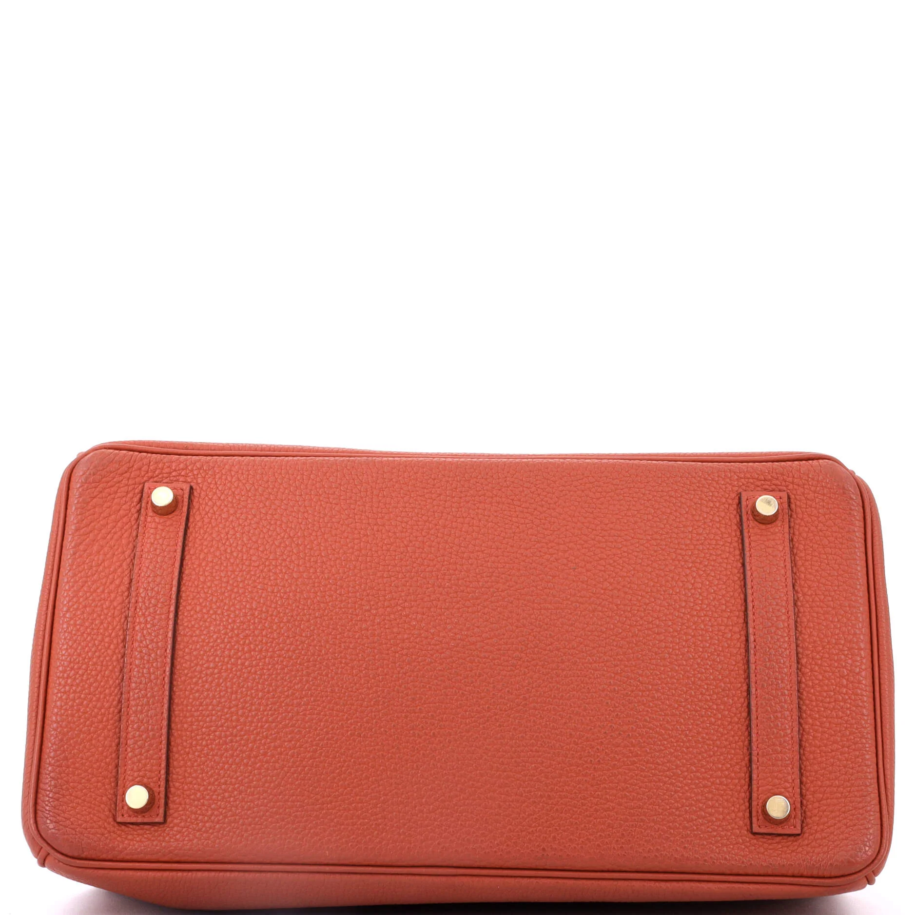 Birkin Handbag Brique Togo with Gold Hardware 35 - Image 4