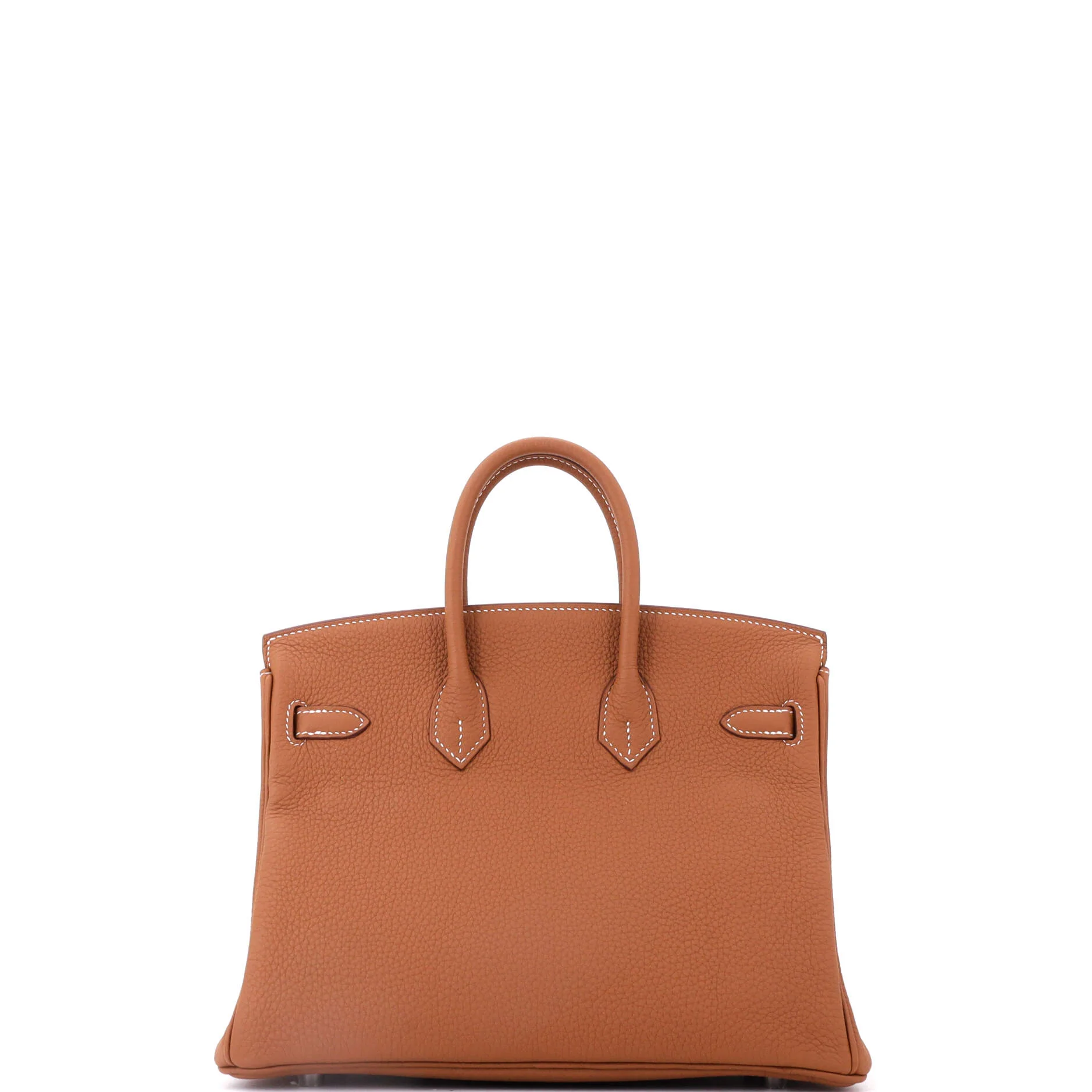 Birkin Handbag Gold Togo with Palladium Hardware 25 - Image 4