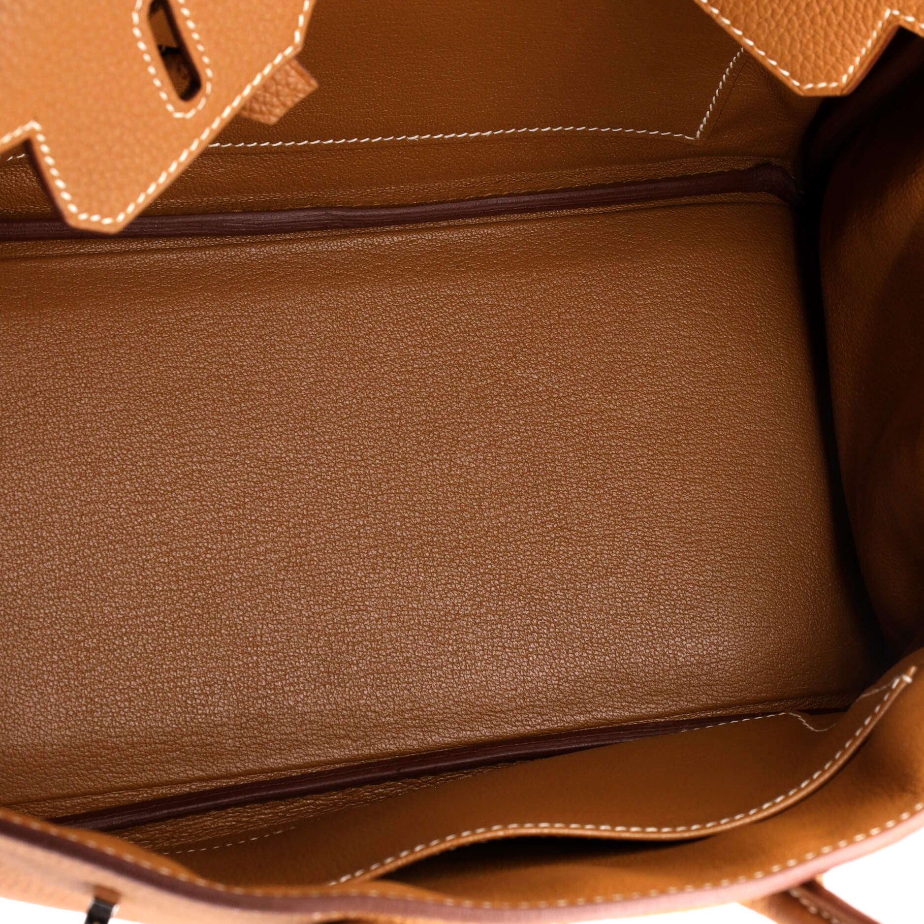 Birkin Handbag Gold Togo with Palladium Hardware 25 - Image 6
