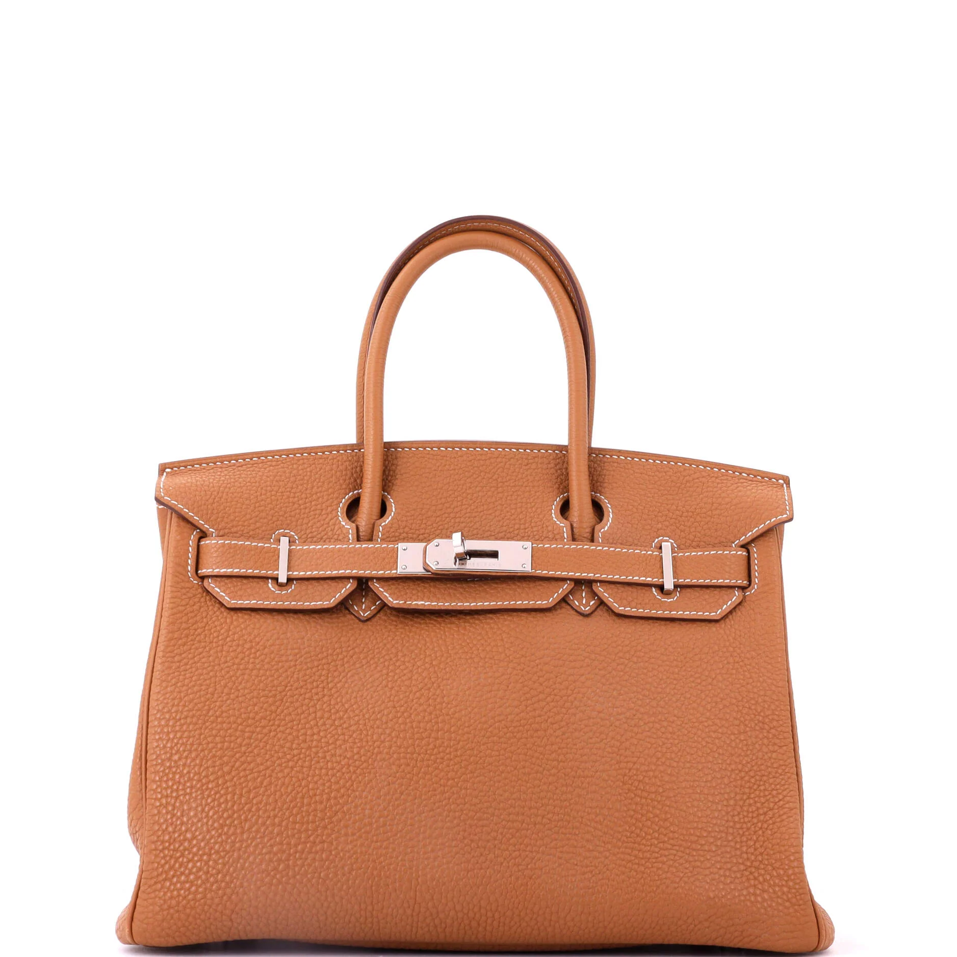 Birkin Handbag Gold Togo with Palladium Hardware 30
