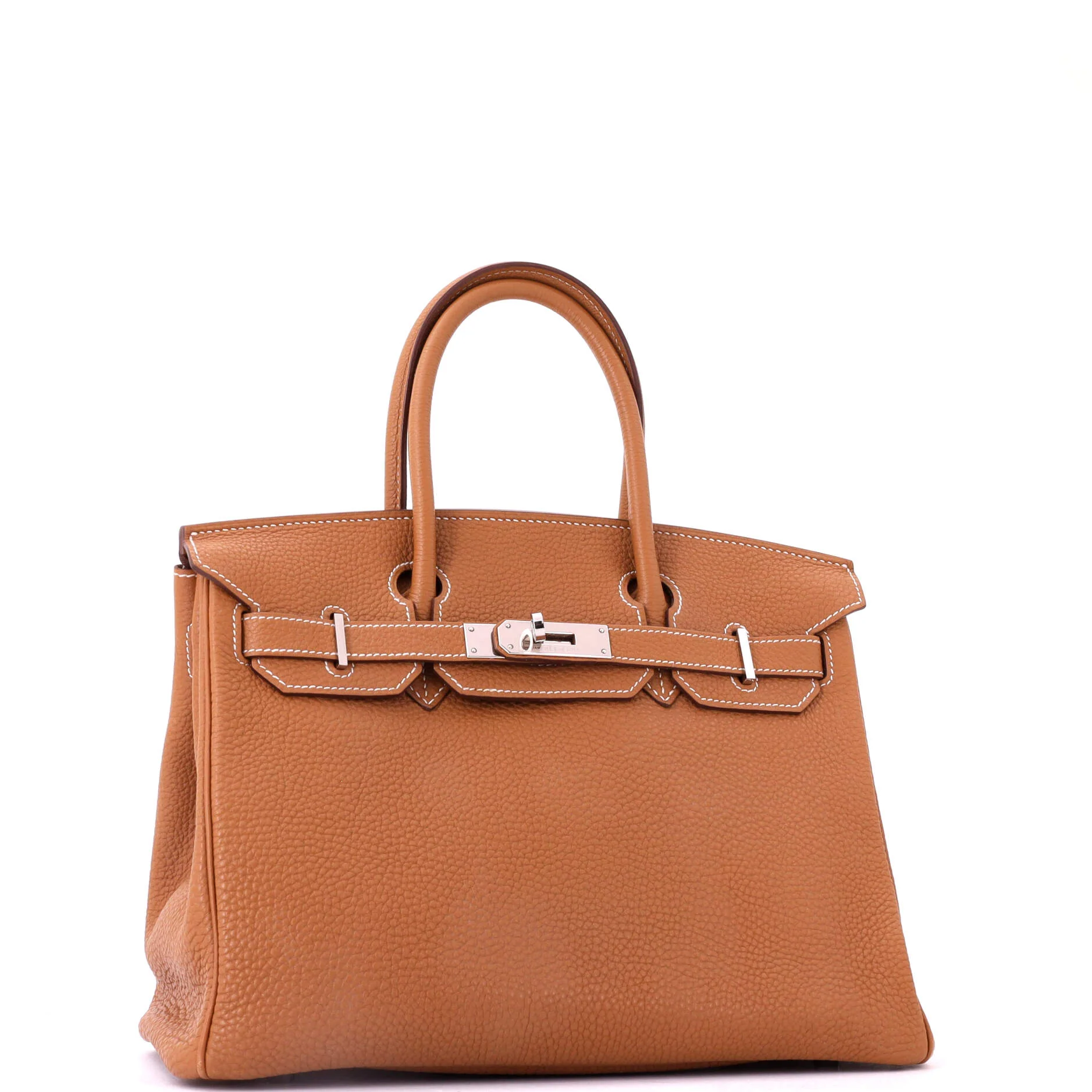 Birkin Handbag Gold Togo with Palladium Hardware 30 - Image 2