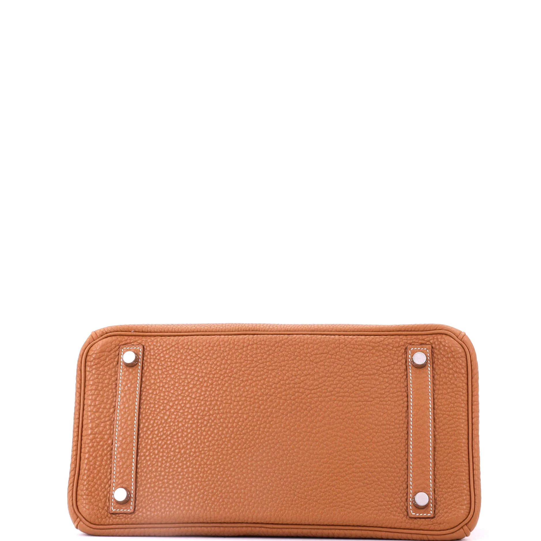 Birkin Handbag Gold Togo with Palladium Hardware 30 - Image 4