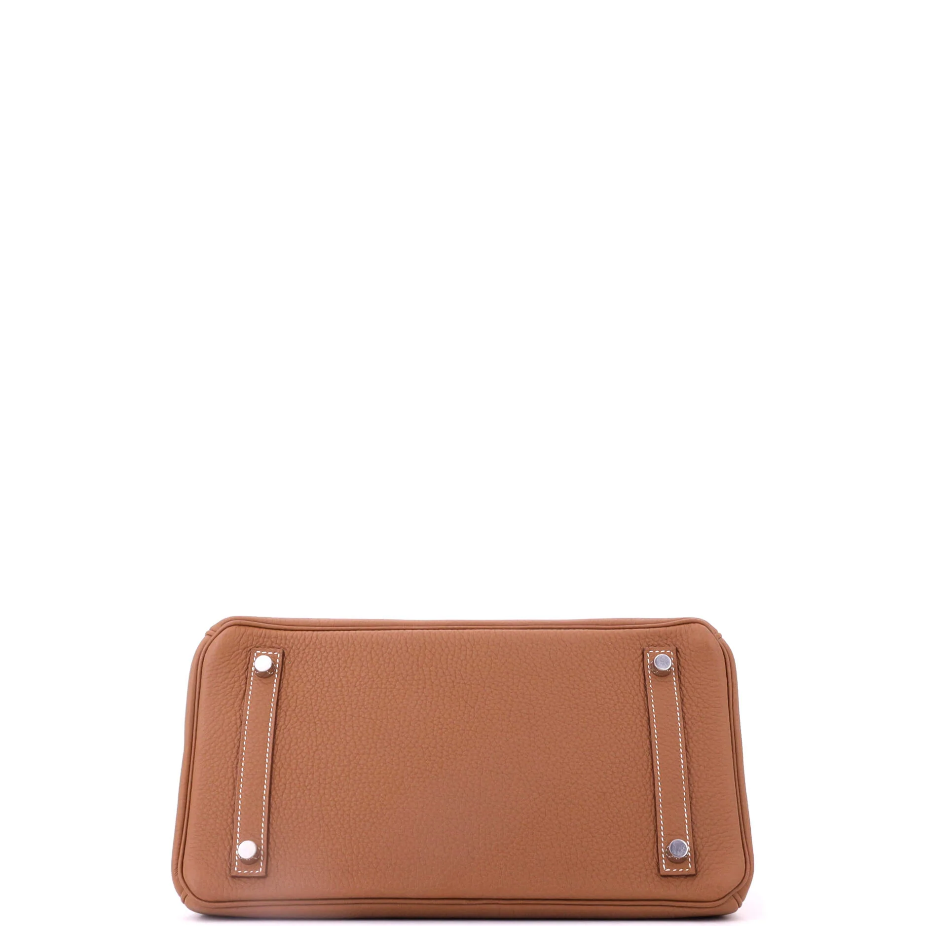 Birkin Handbag Gold Togo with Palladium Hardware 30 - Image 4