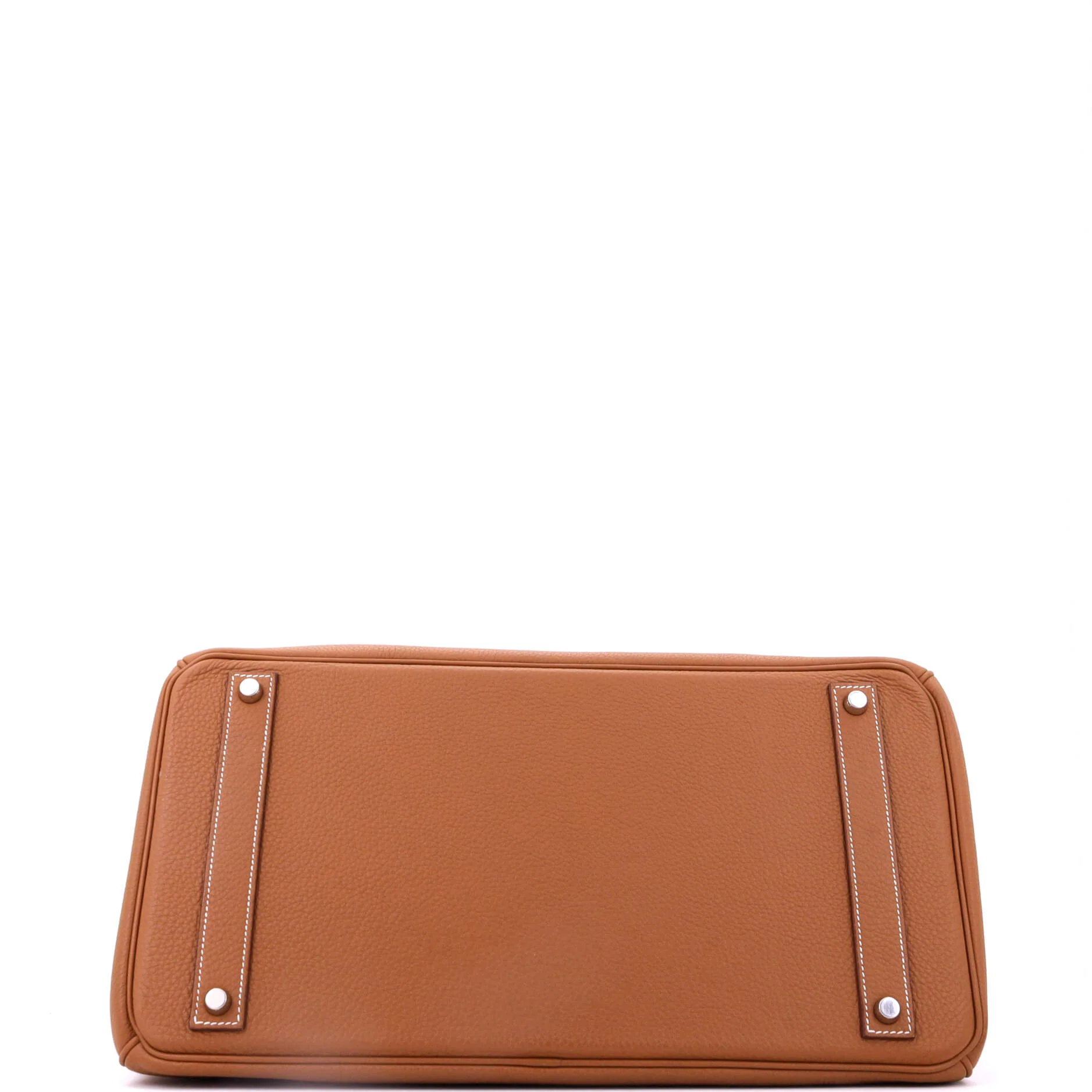 Birkin Handbag Gold Togo with Palladium Hardware 40 - Image 4