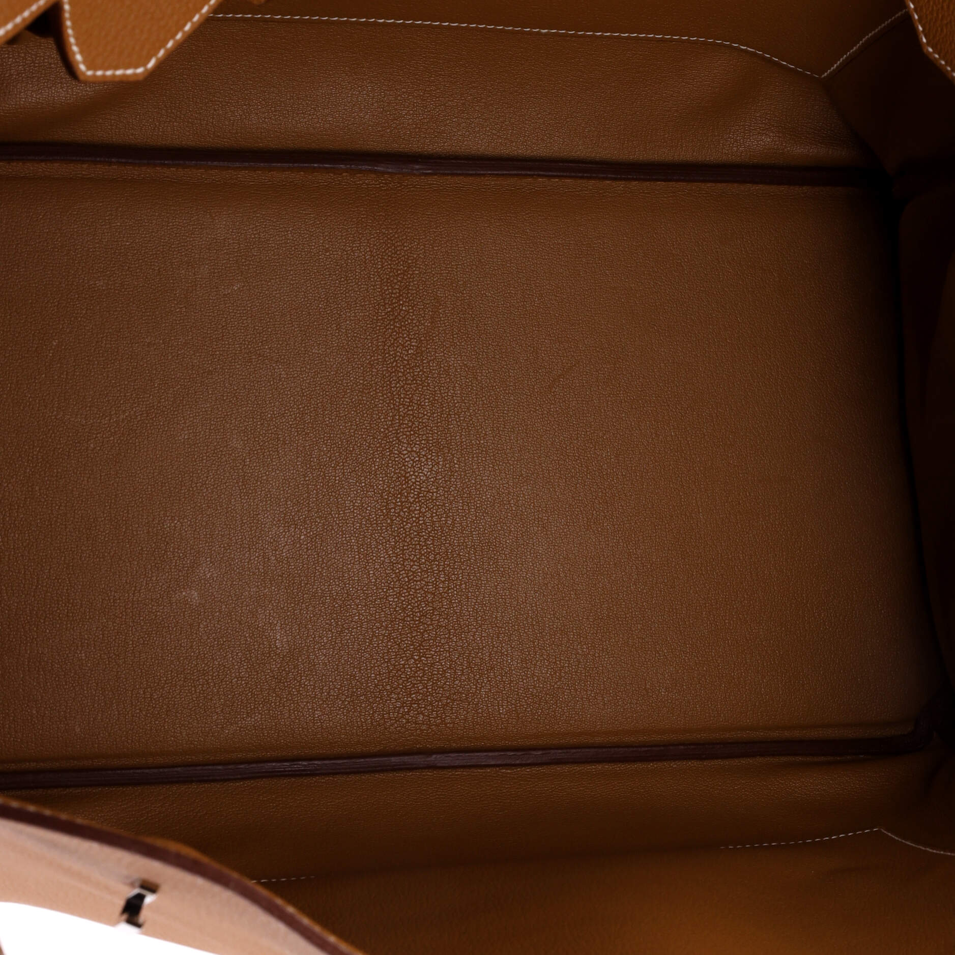 Birkin Handbag Gold Togo with Palladium Hardware 40 - Image 6
