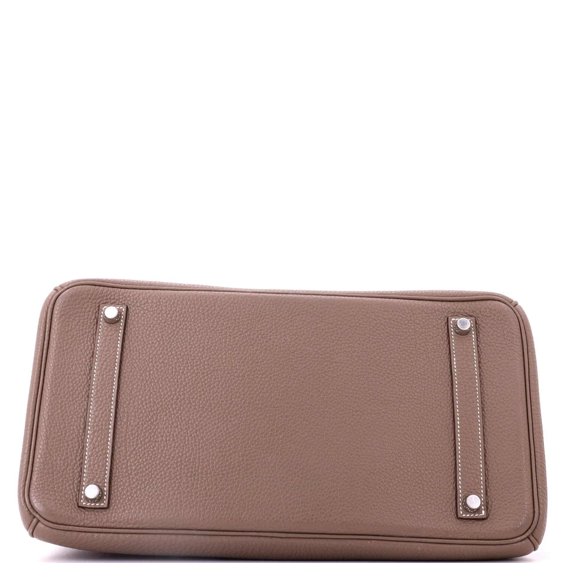 Birkin Handbag Grey Togo with Palladium Hardware 35 - Image 5
