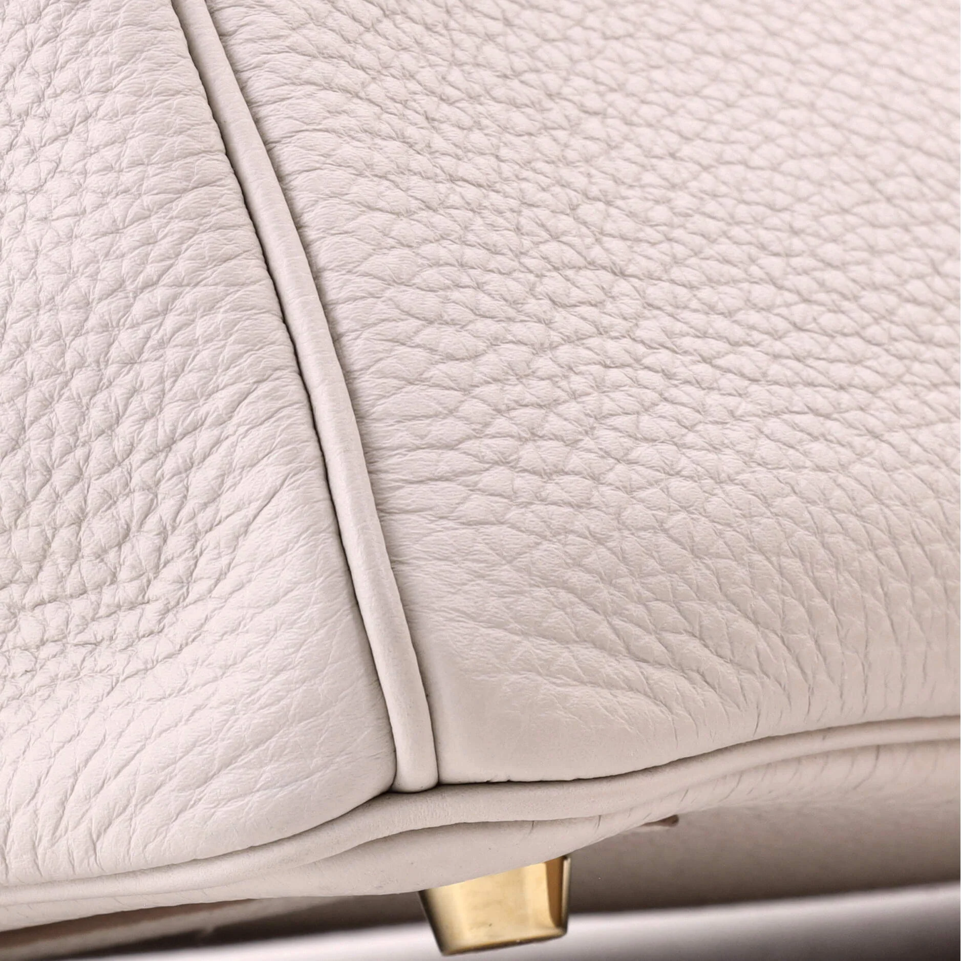 Birkin Handbag Light Togo with Gold Hardware 25 - Image 8