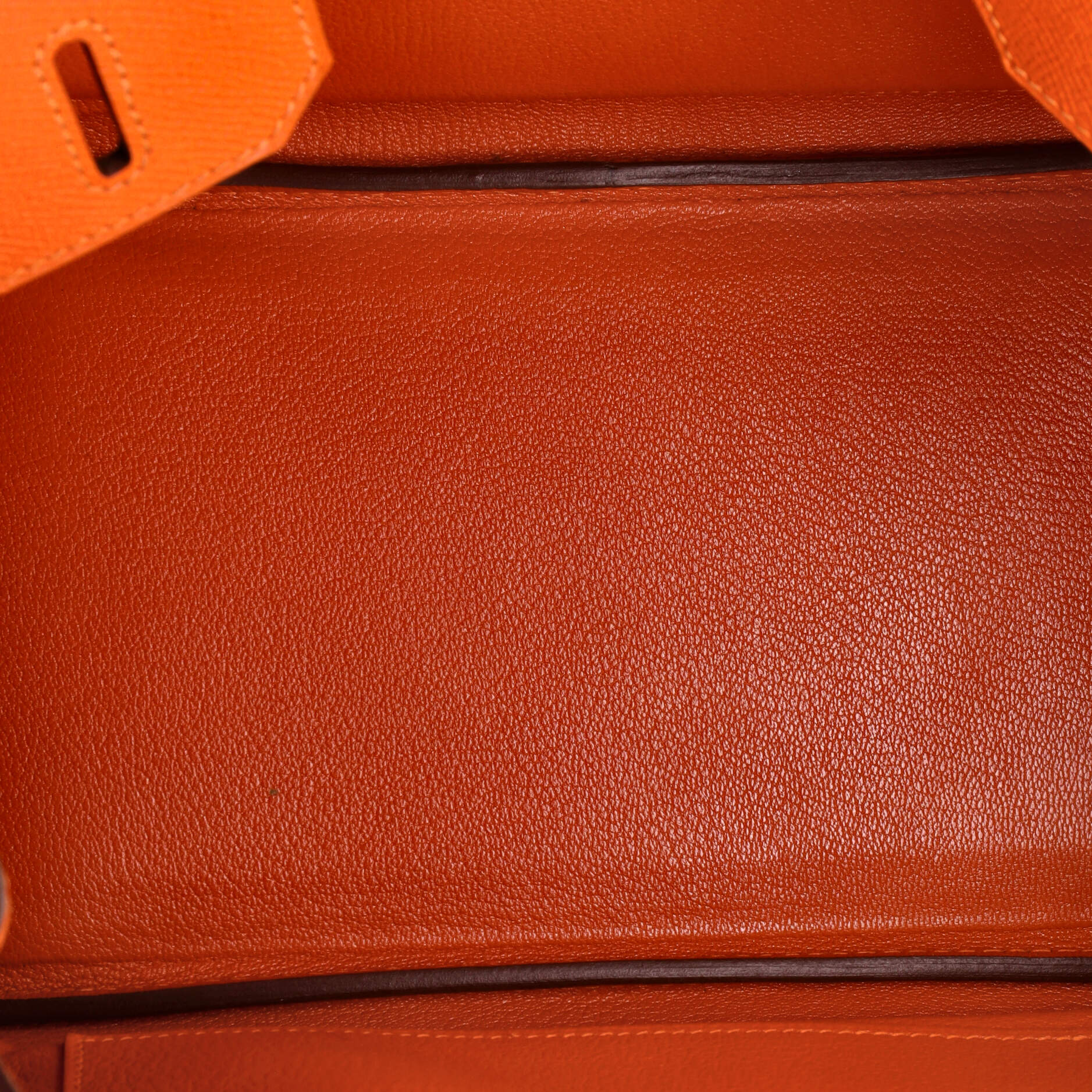 Birkin Handbag Feu Epsom with Palladium Hardware 30 - Image 6