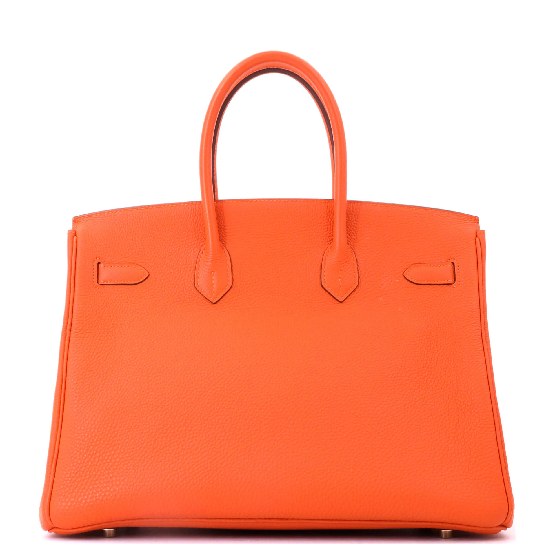 Birkin Handbag Feu Togo with Gold Hardware 35 - Image 4