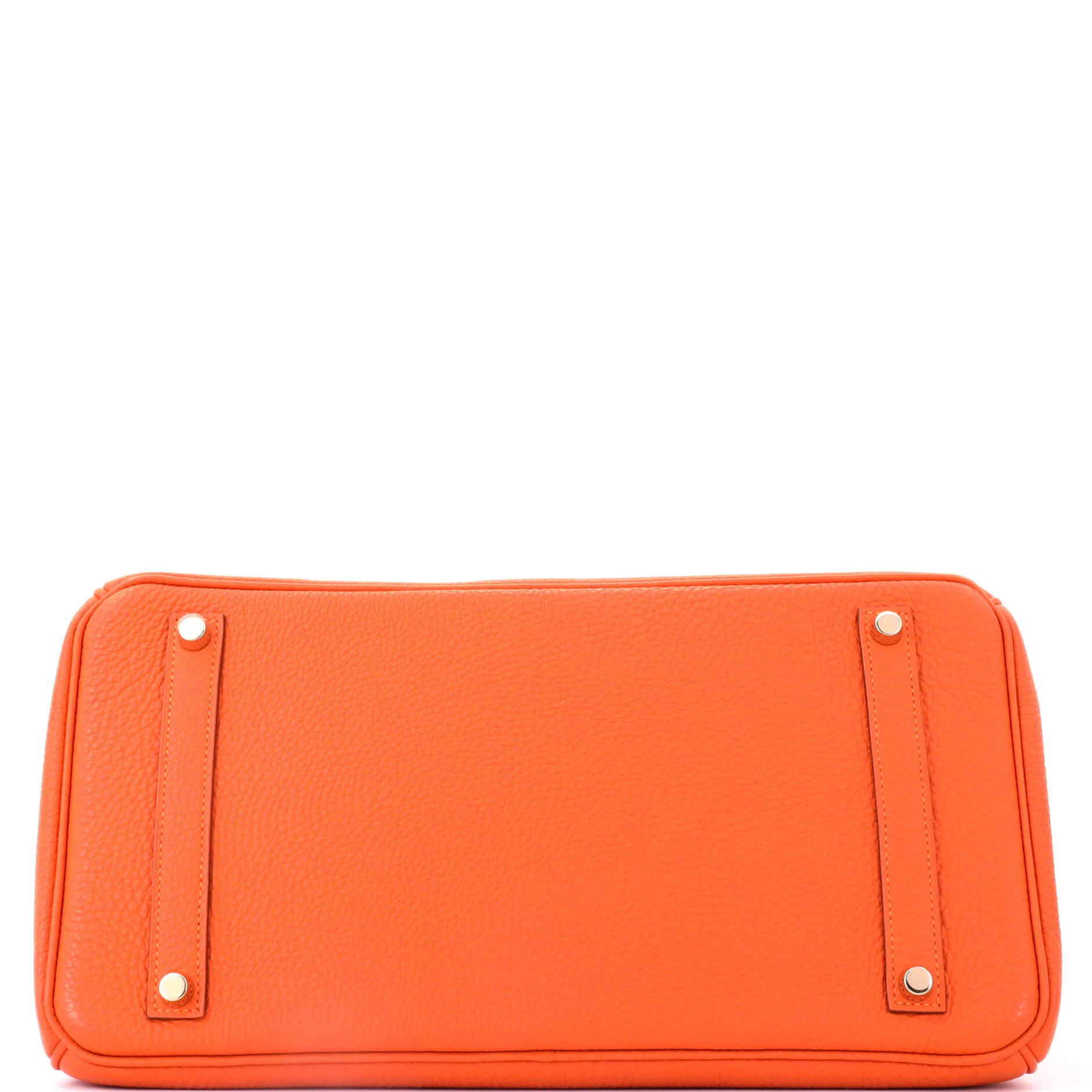 Birkin Handbag Feu Togo with Gold Hardware 35 - Image 5