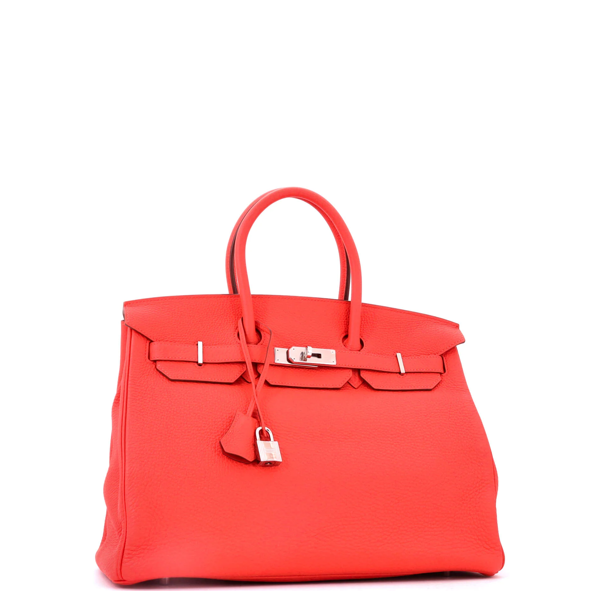 Birkin Handbag Capucine Togo with Palladium Hardware 35 - Image 2