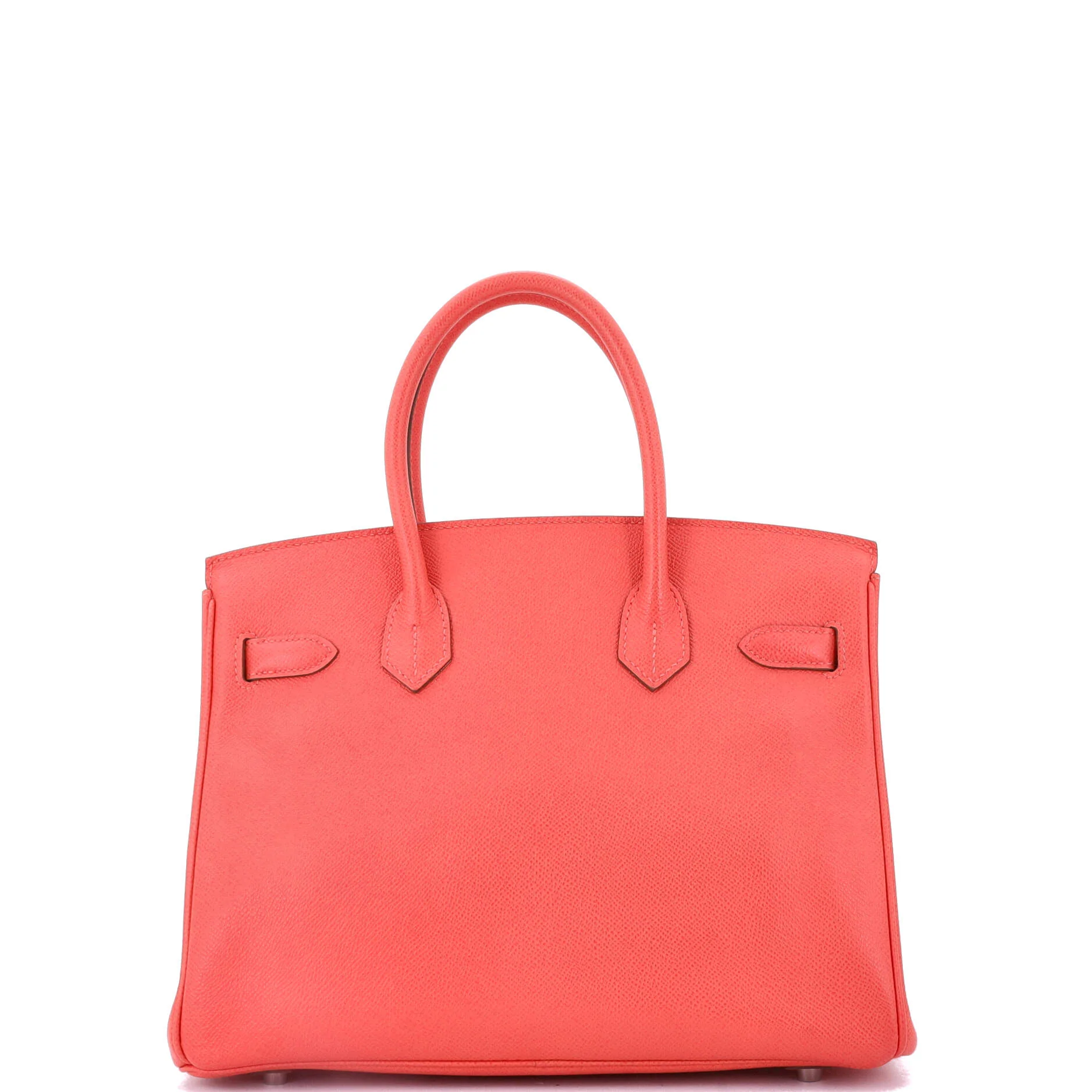 Birkin Handbag Rose Jaipur Epsom with Palladium Hardware 30 - Image 3