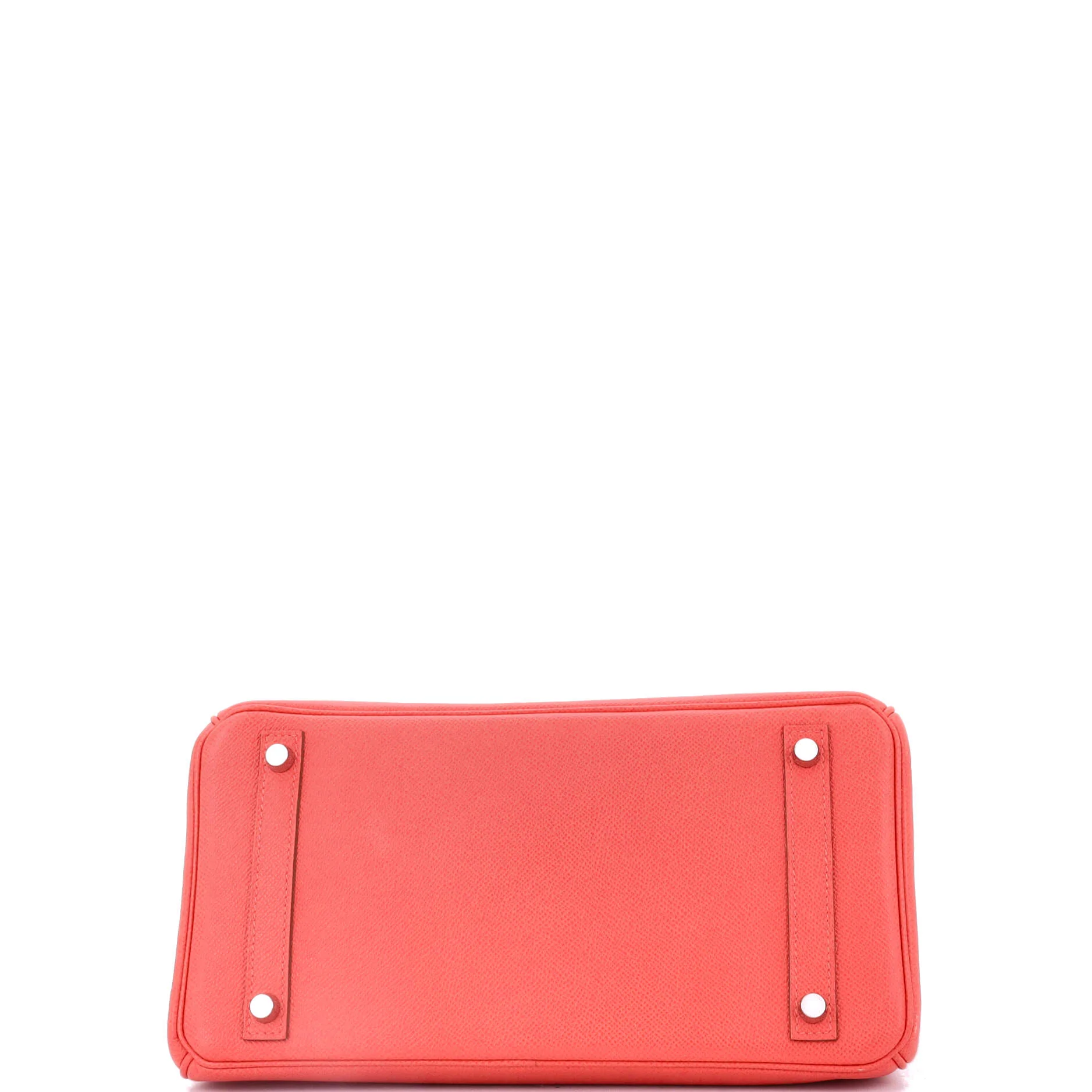 Birkin Handbag Rose Jaipur Epsom with Palladium Hardware 30 - Image 4
