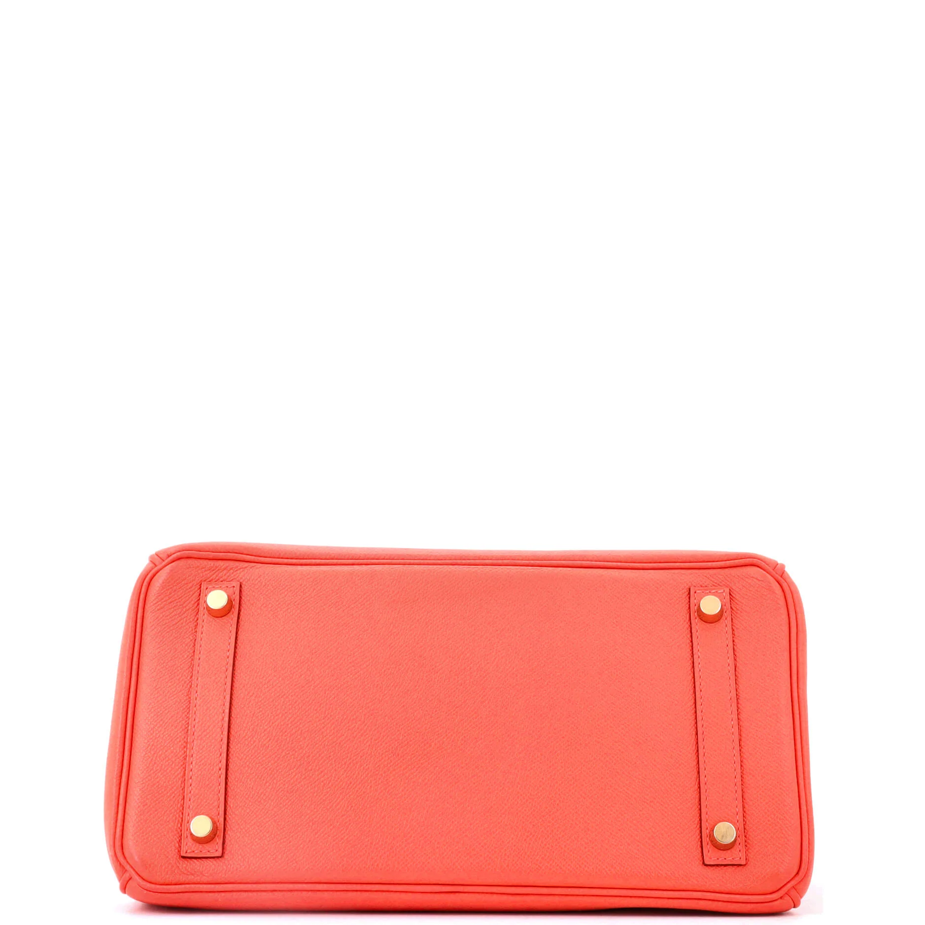Birkin Handbag Rouge Pivoine Epsom with Gold Hardware 30 - Image 4