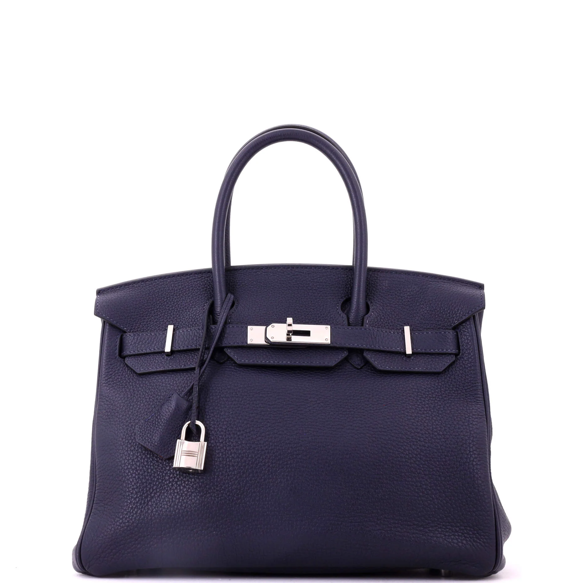 Birkin Handbag Verso Togo with Palladium Hardware 30