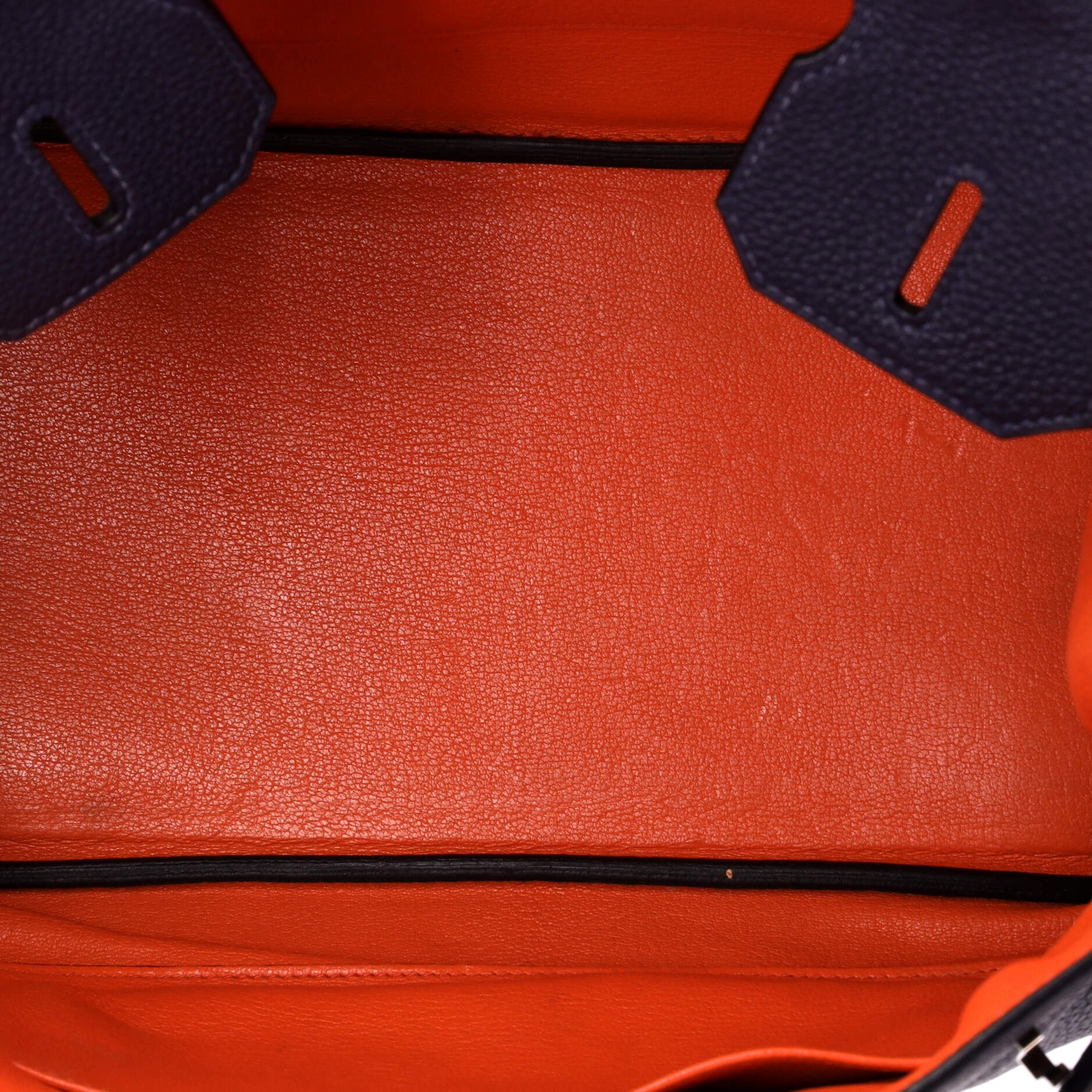 Birkin Handbag Verso Togo with Palladium Hardware 30 - Image 6