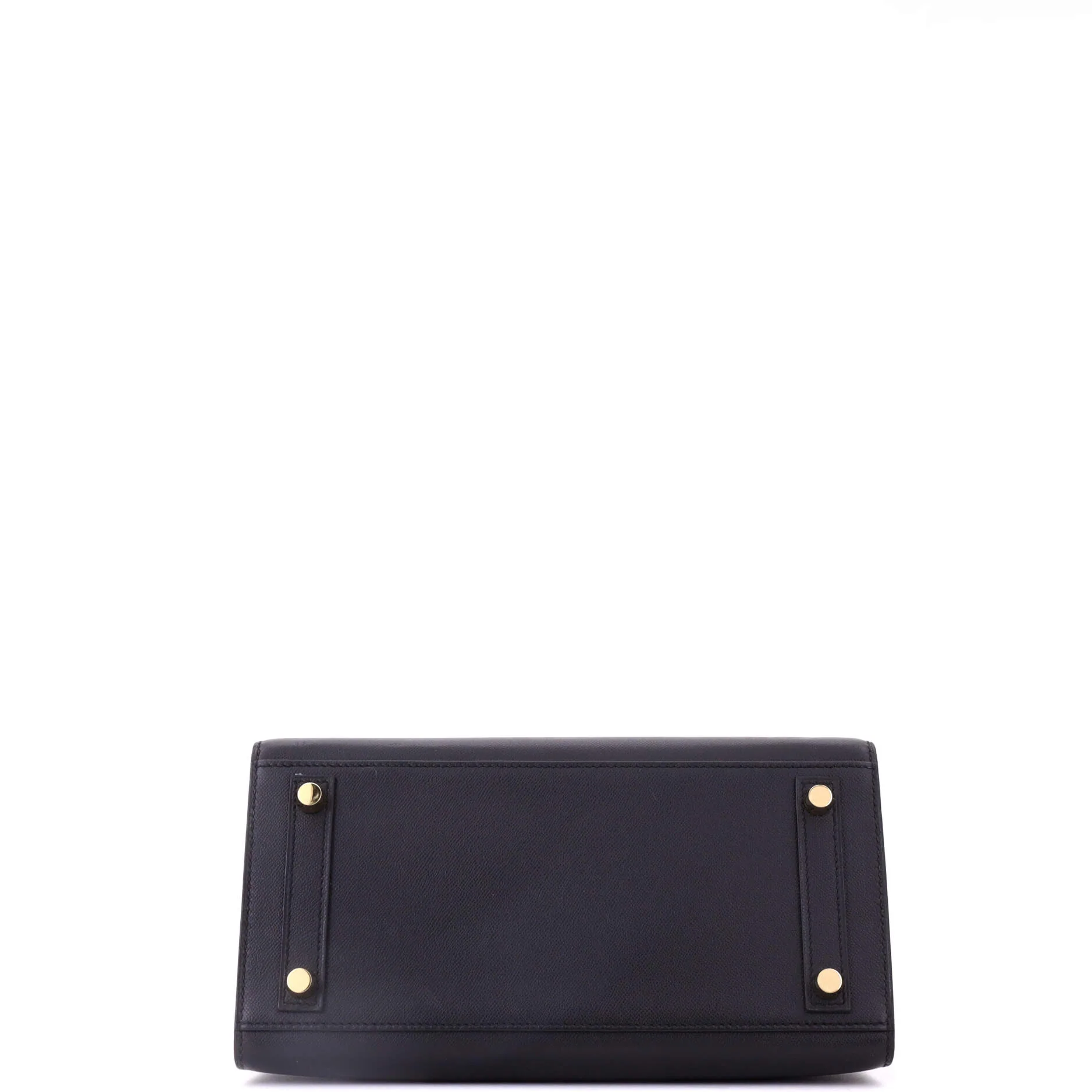 Birkin Sellier Bag Noir Madame with Gold Hardware 25 - Image 5