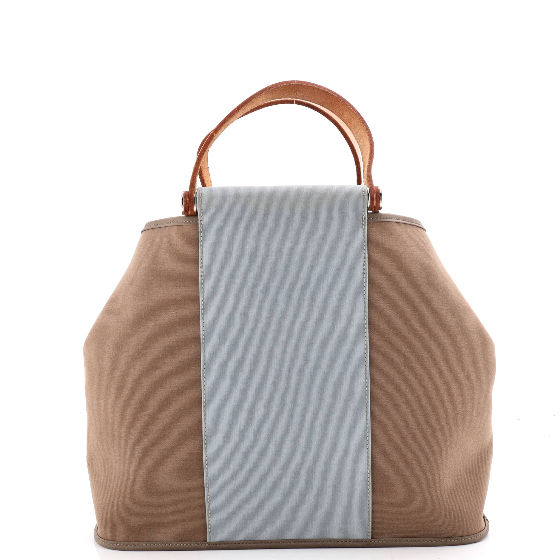 Cabag Handbag Toile and Leather 32