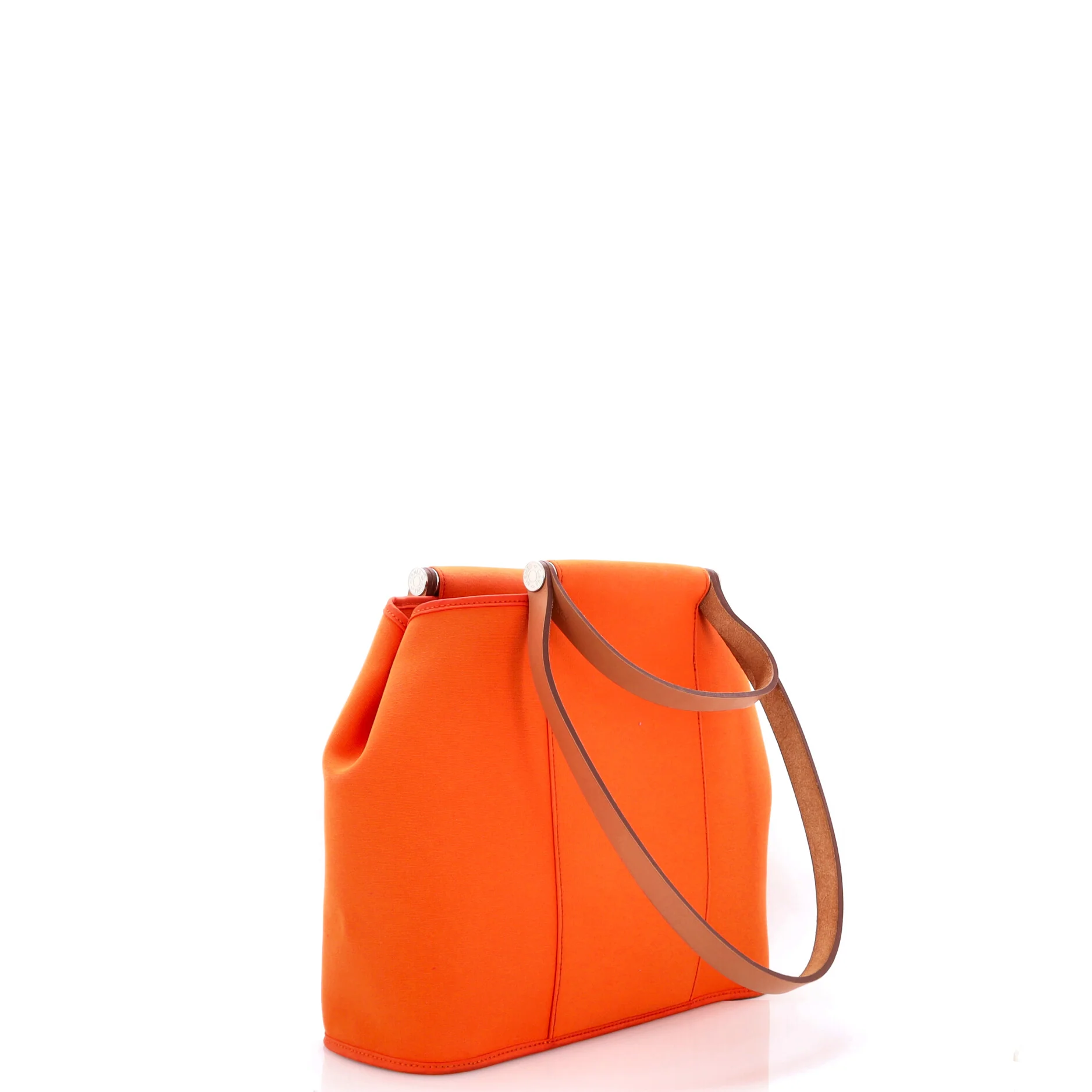 Cabag Handbag Toile and Leather 32 - Image 2