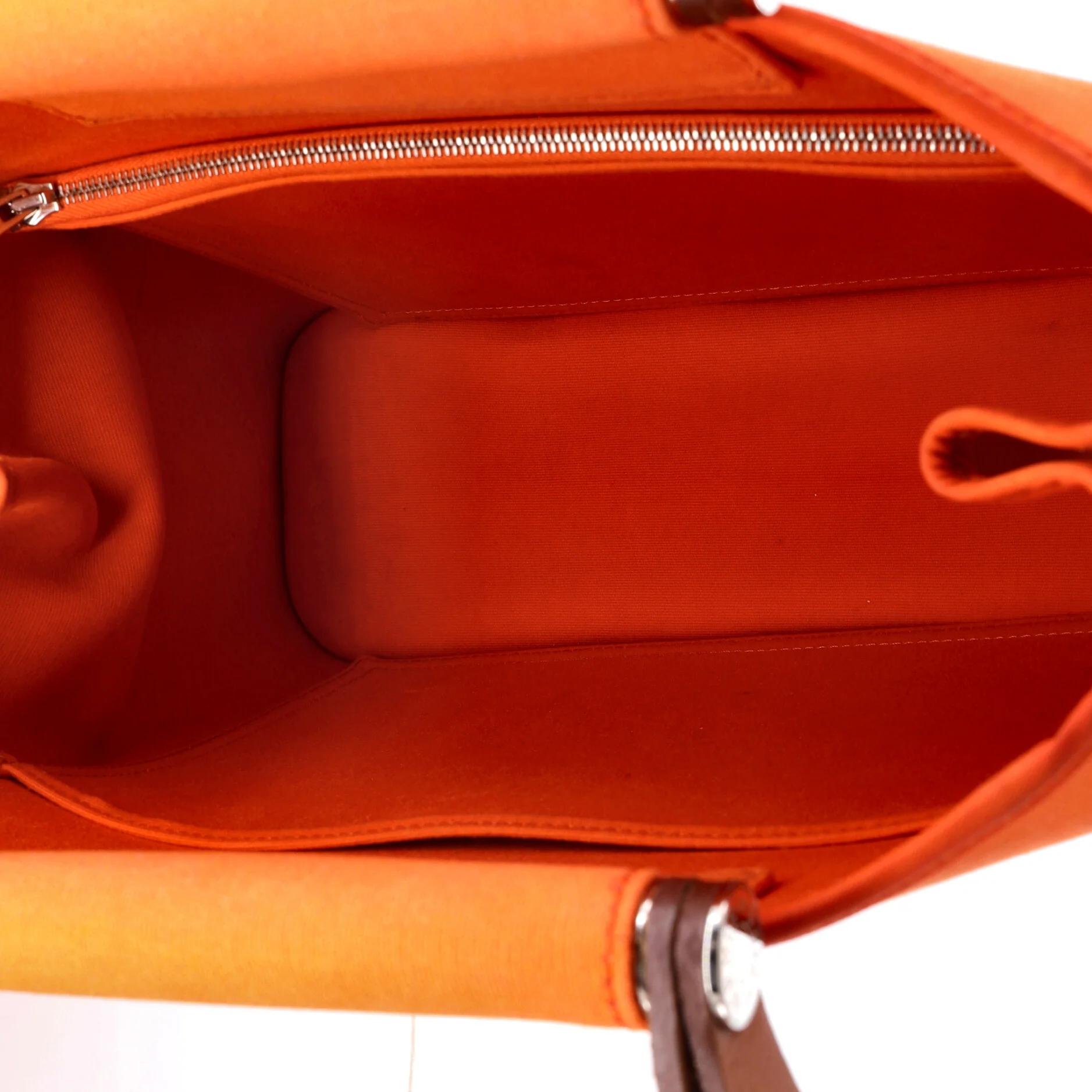 Cabag Handbag Toile and Leather 32 - Image 5